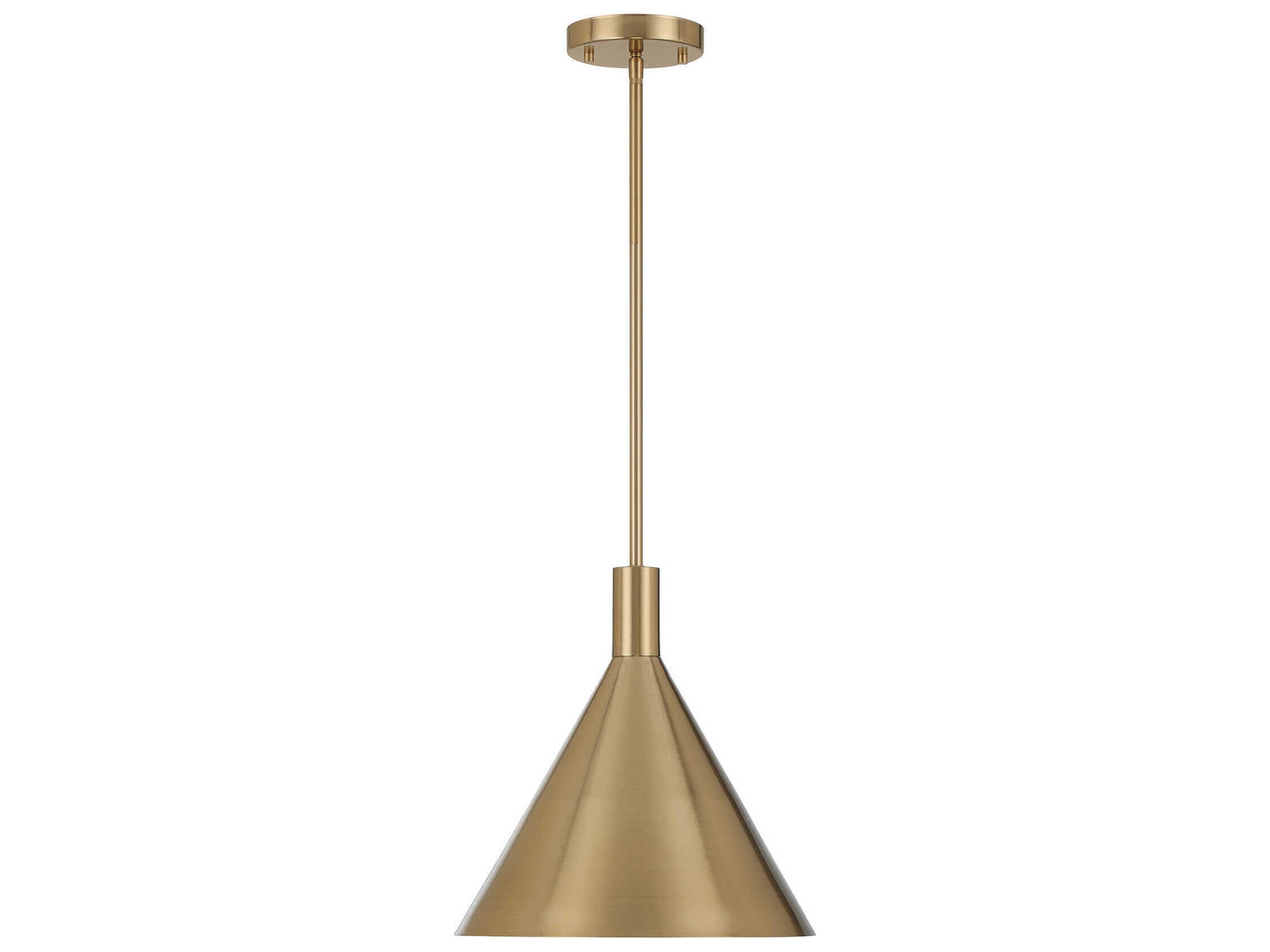 Savoy House Pharos 1-Light Noble Brass Pendant