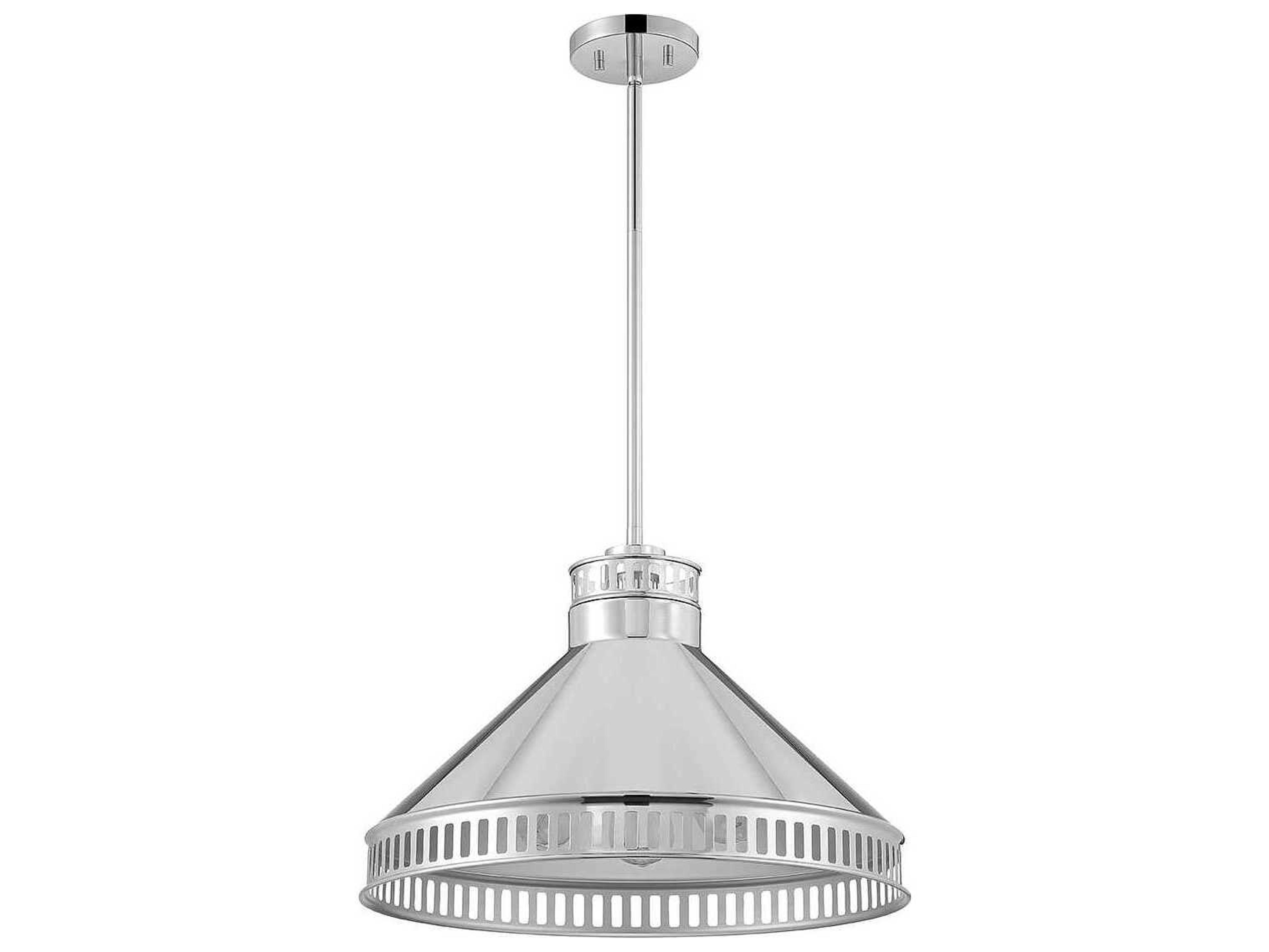 Savoy House Seagram 3-Light Polished Nickel Chrome Pendant