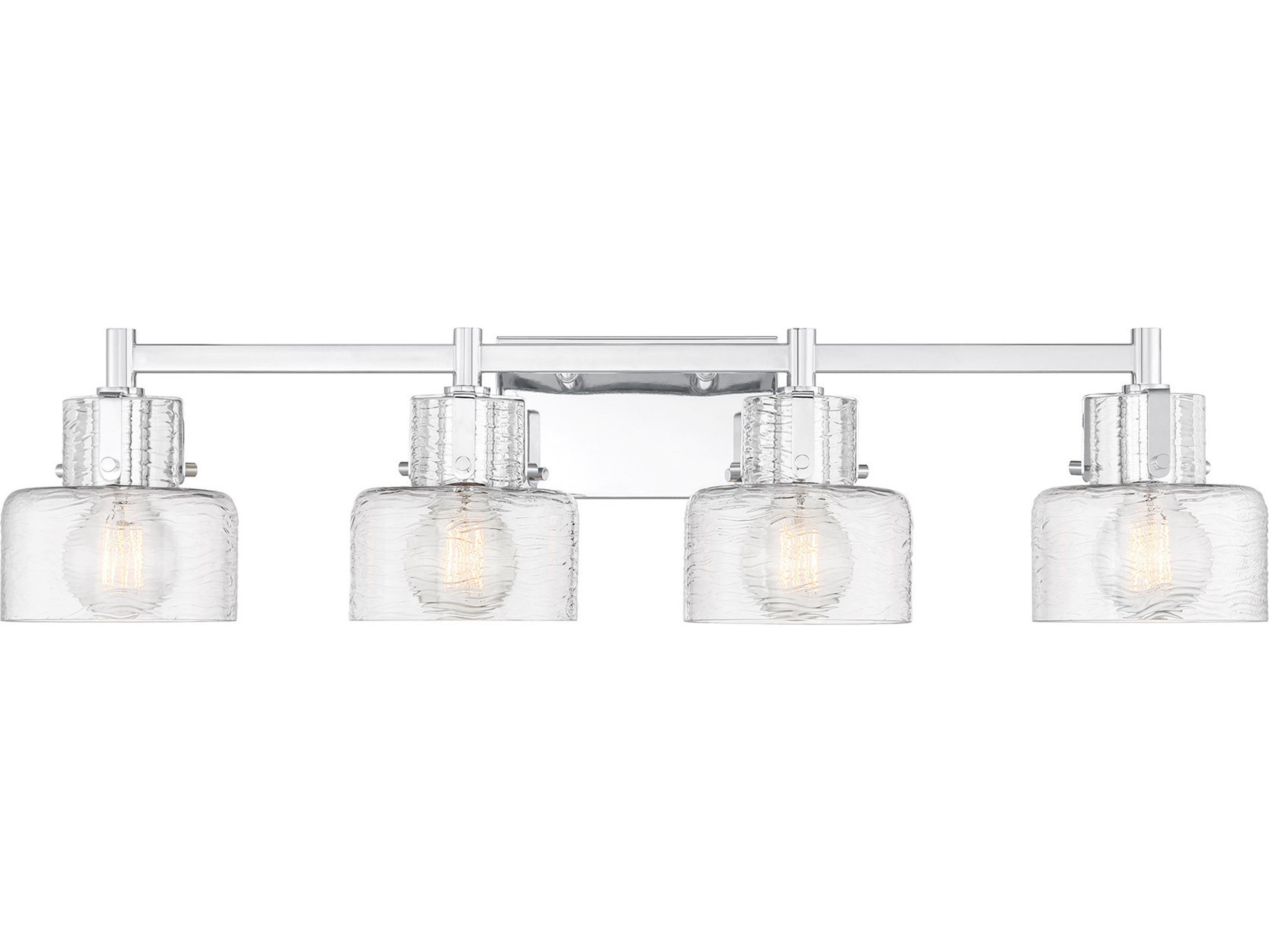 Dover 4-Light Chrome Vanity Light