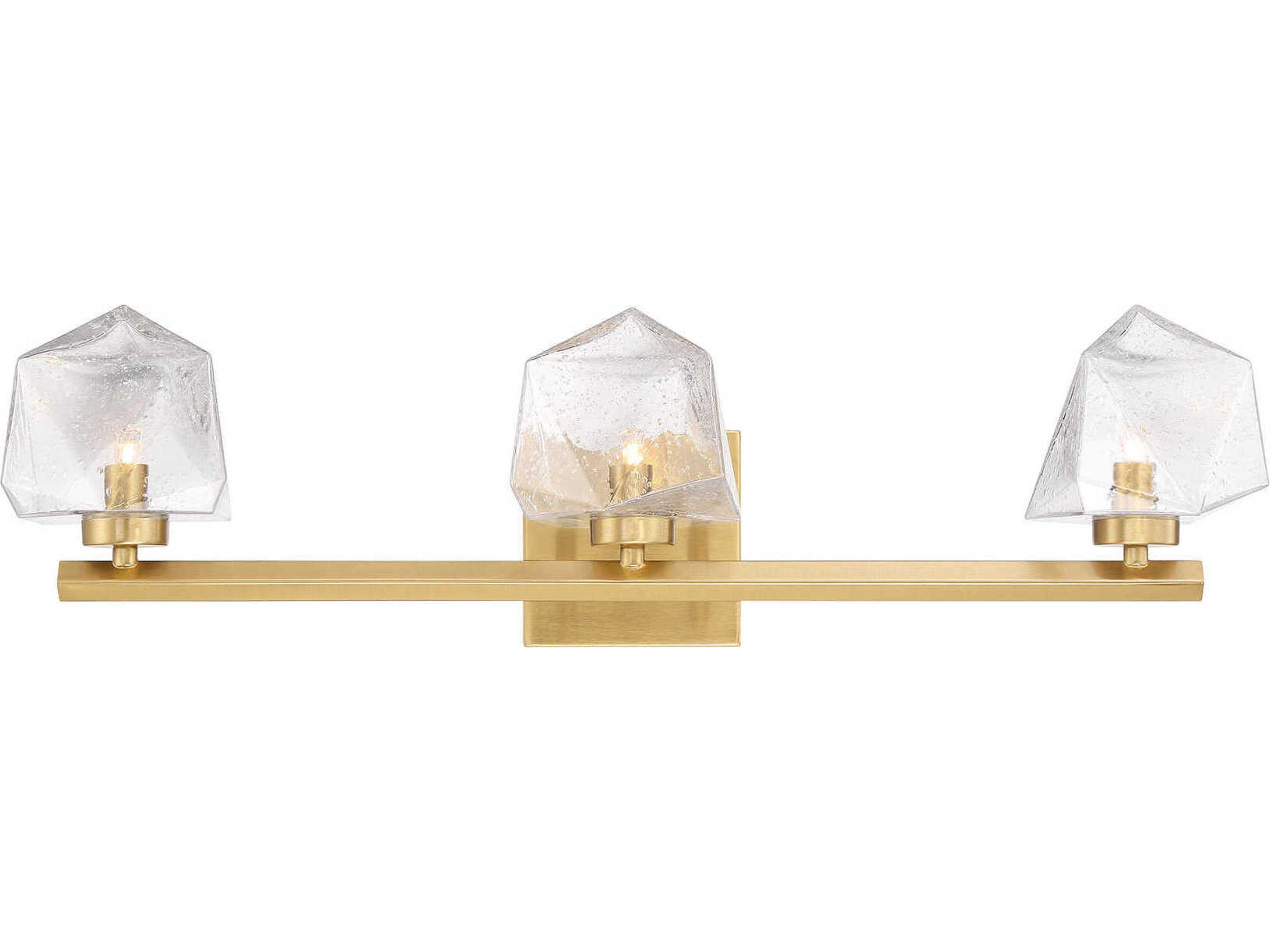 Castello 3-Light Warm Brass Vanity Light