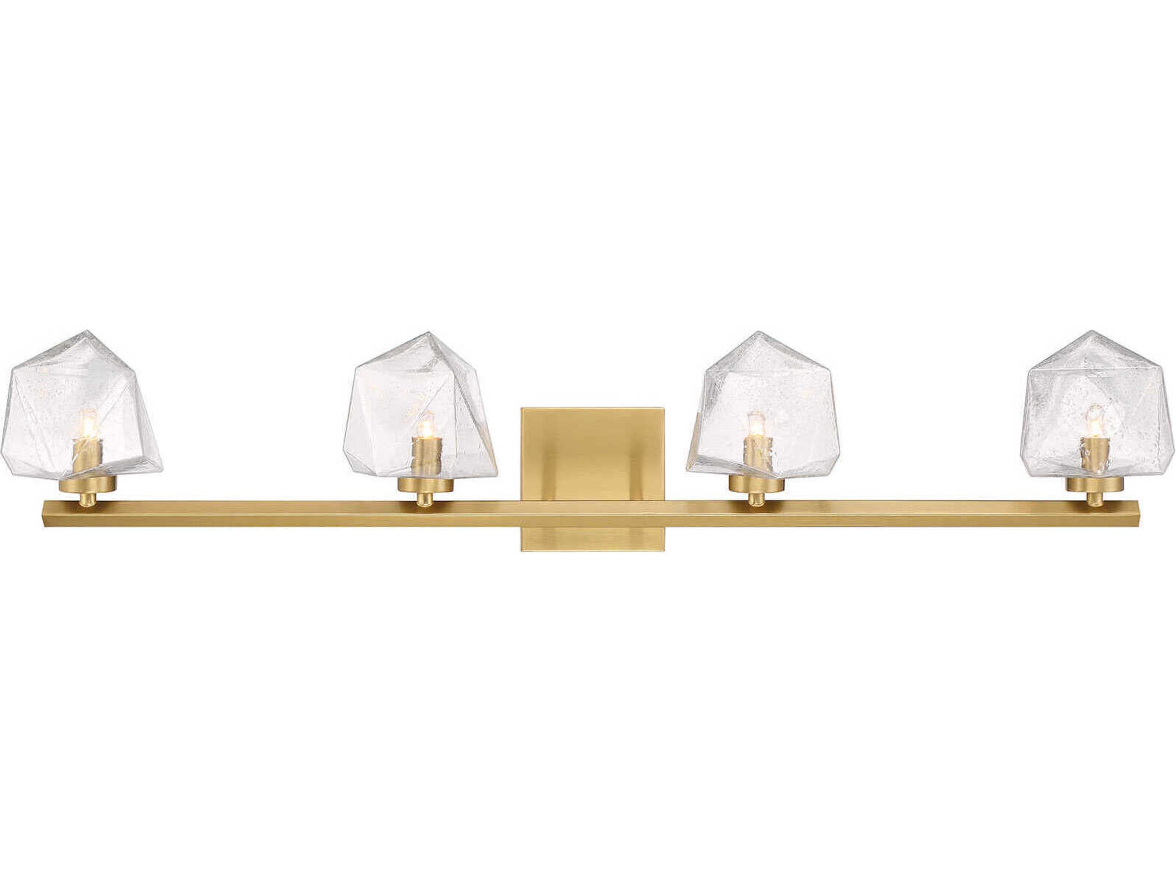 Castello 4-Light Warm Brass Vanity Light