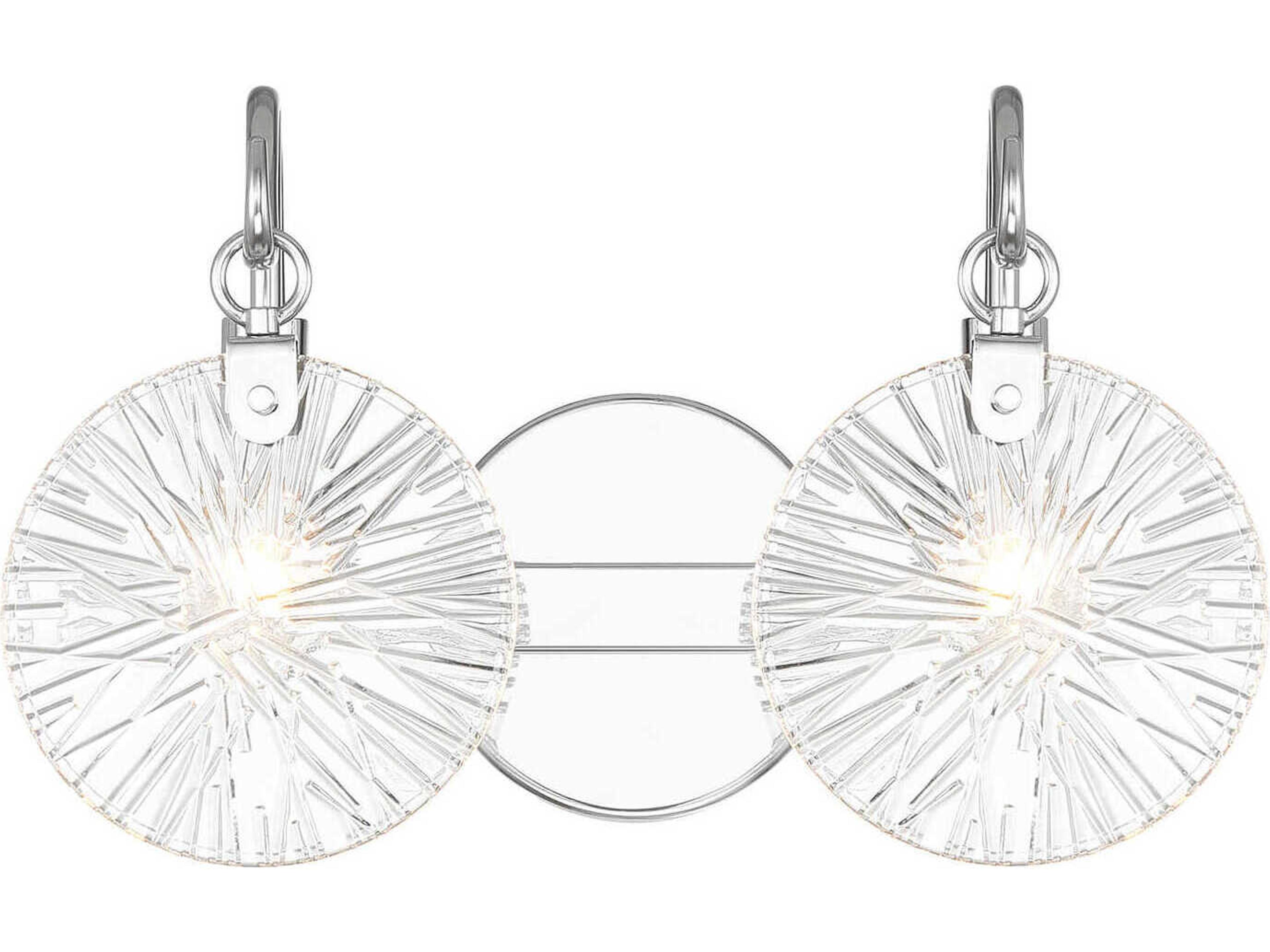 Addison 2-Light Polished Chrome Vanity Light