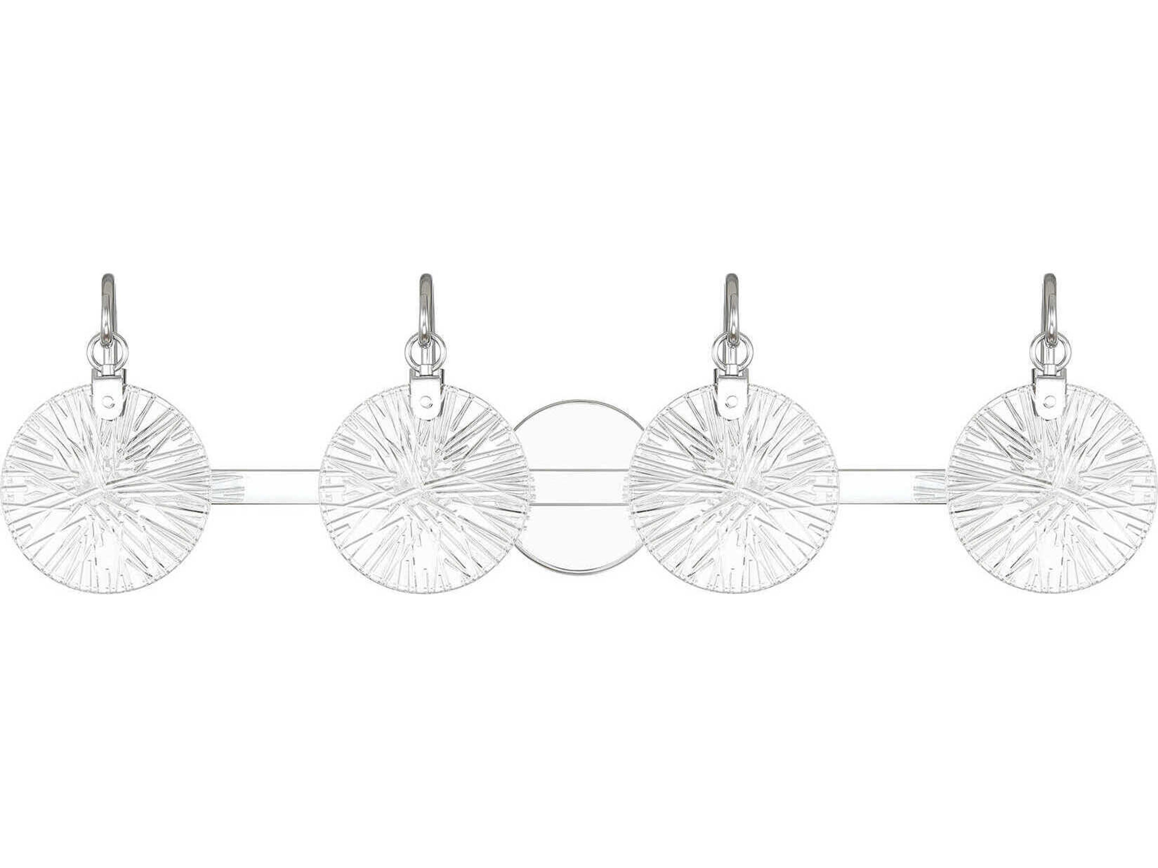 Savoy House Addison 4-Light Polished Chrome Vanity Light