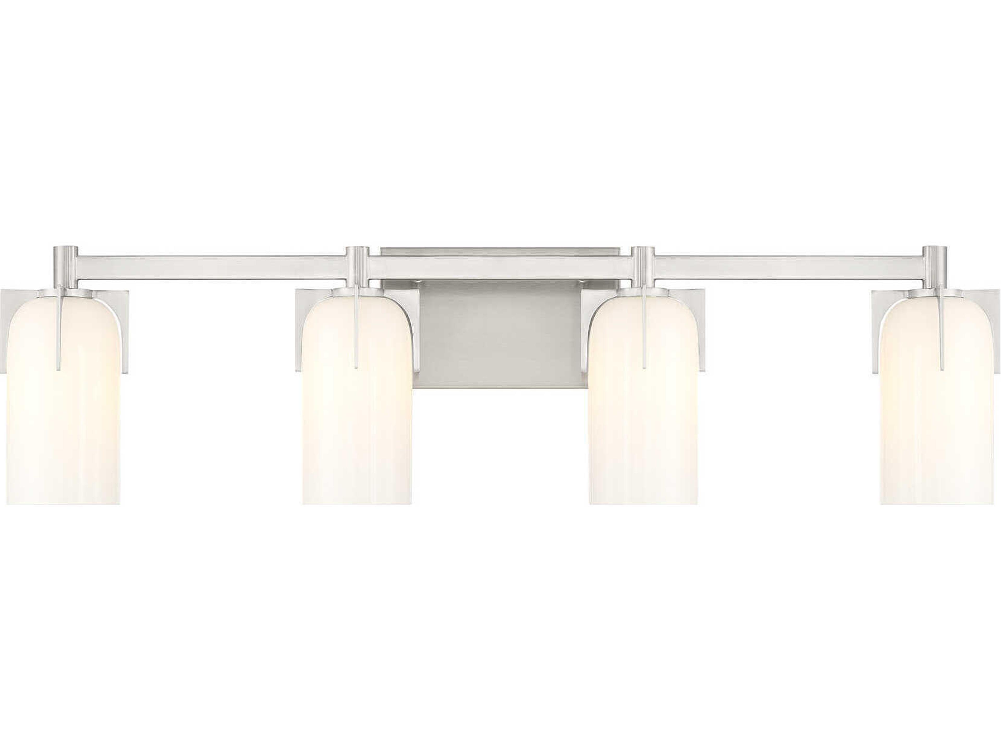 Caldwell 4-Light Satin Nickel Vanity Light