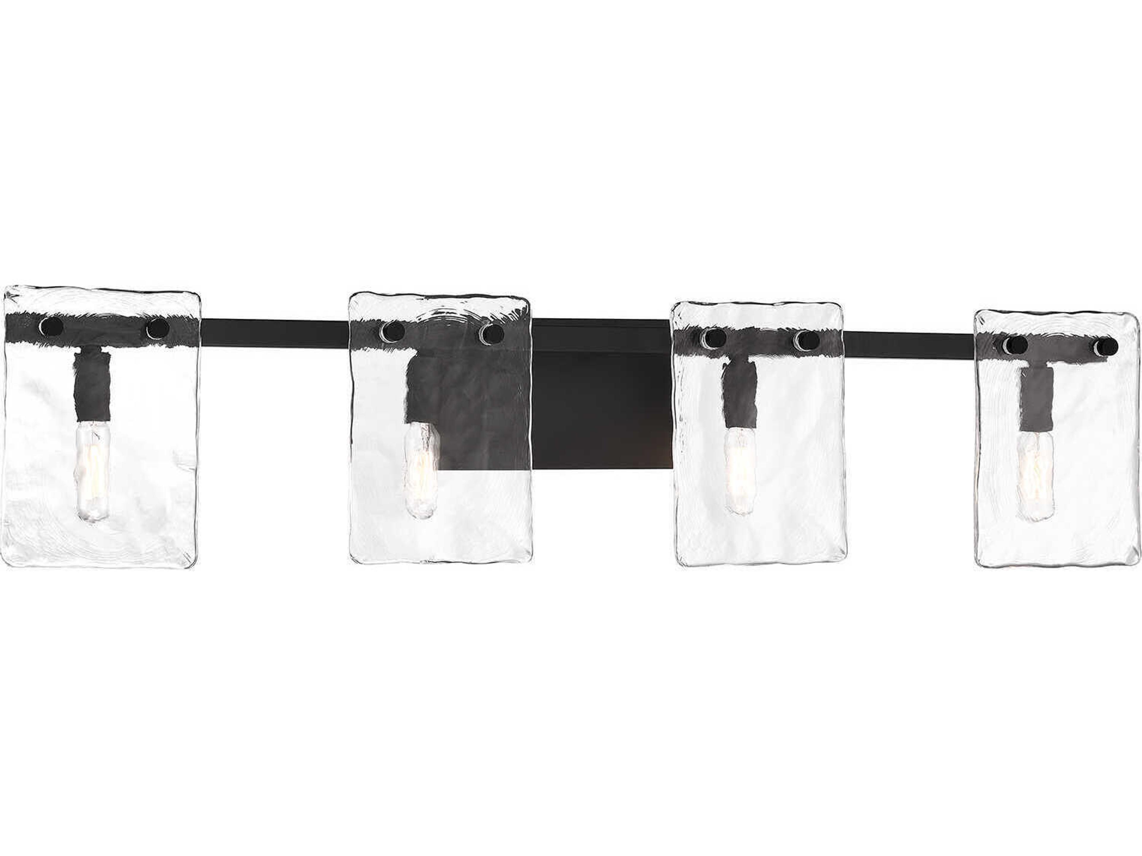 Savoy House Genry 4-Light Matte Black Vanity Light