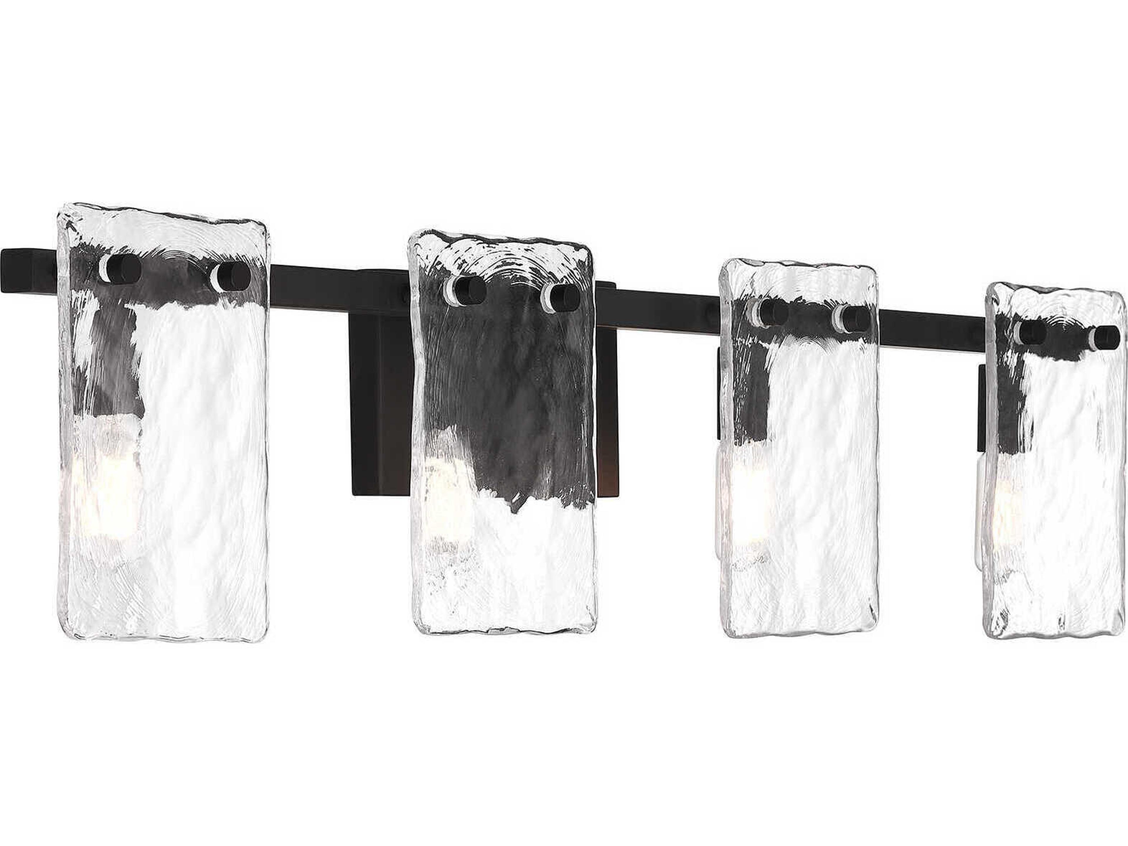 Savoy House Genry 4-Light Matte Black Vanity Light