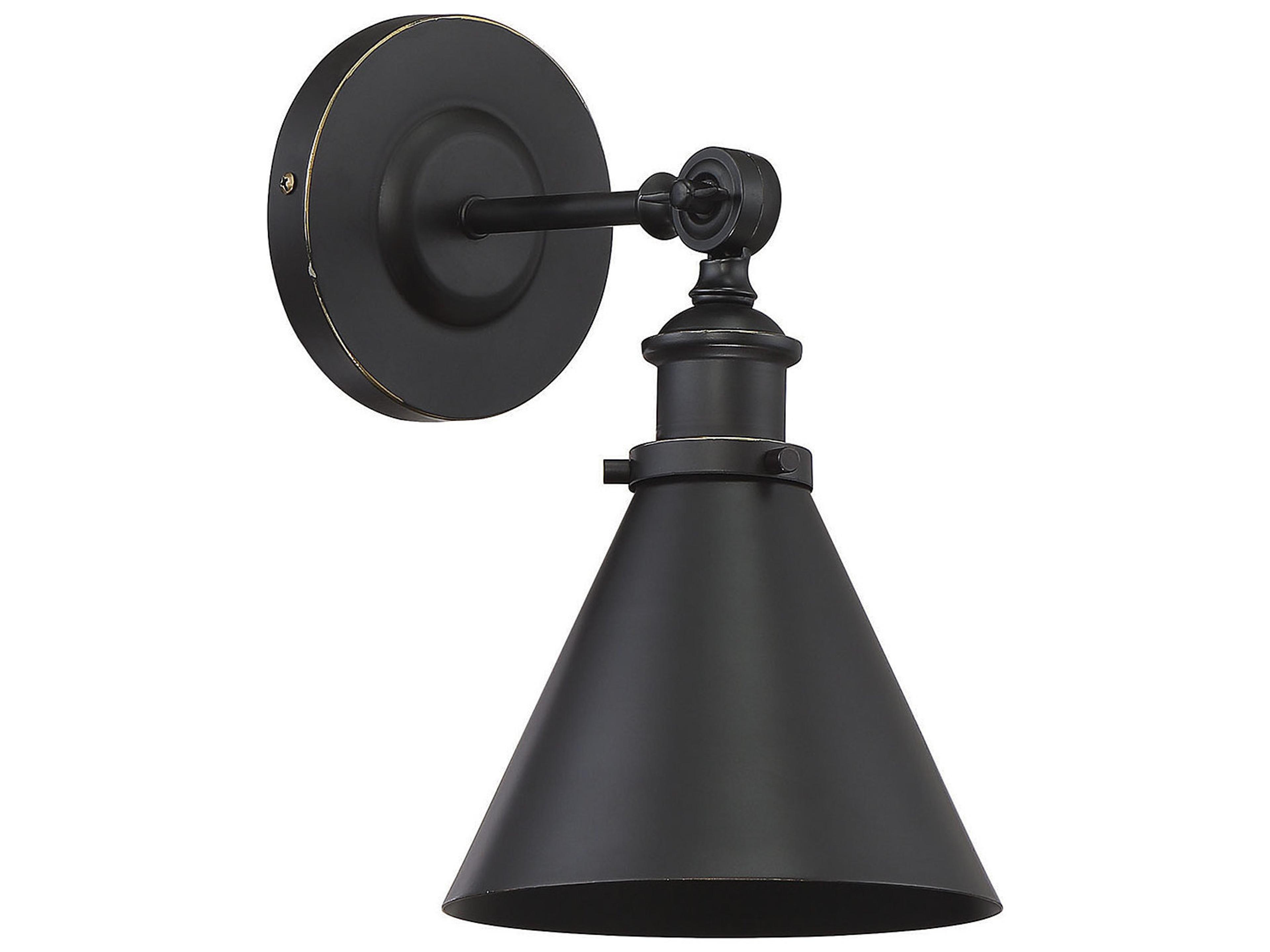 Savoy House Glenn 1-Light Classic Bronze Wall Sconce