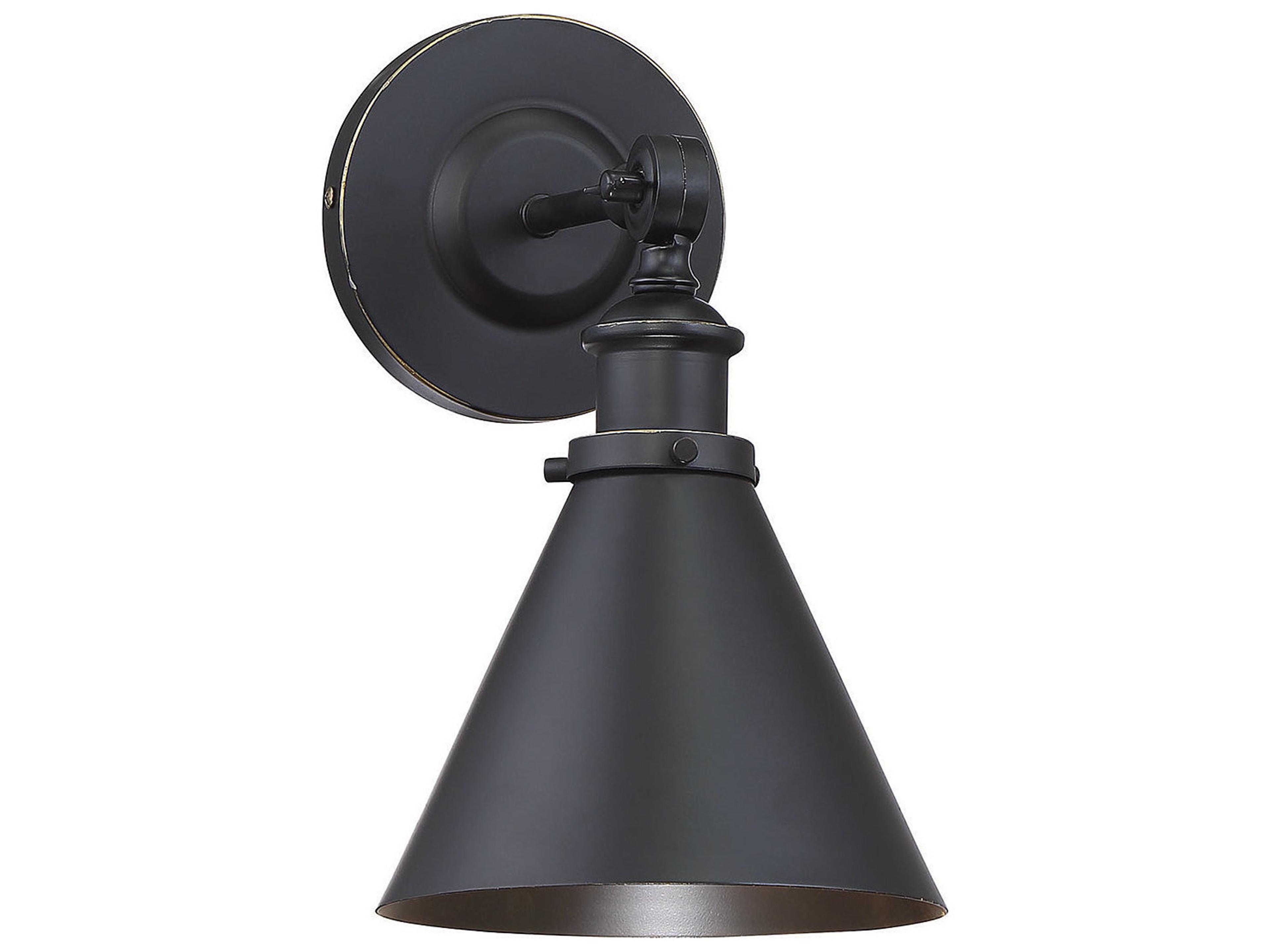 Savoy House Glenn 1-Light Classic Bronze Wall Sconce