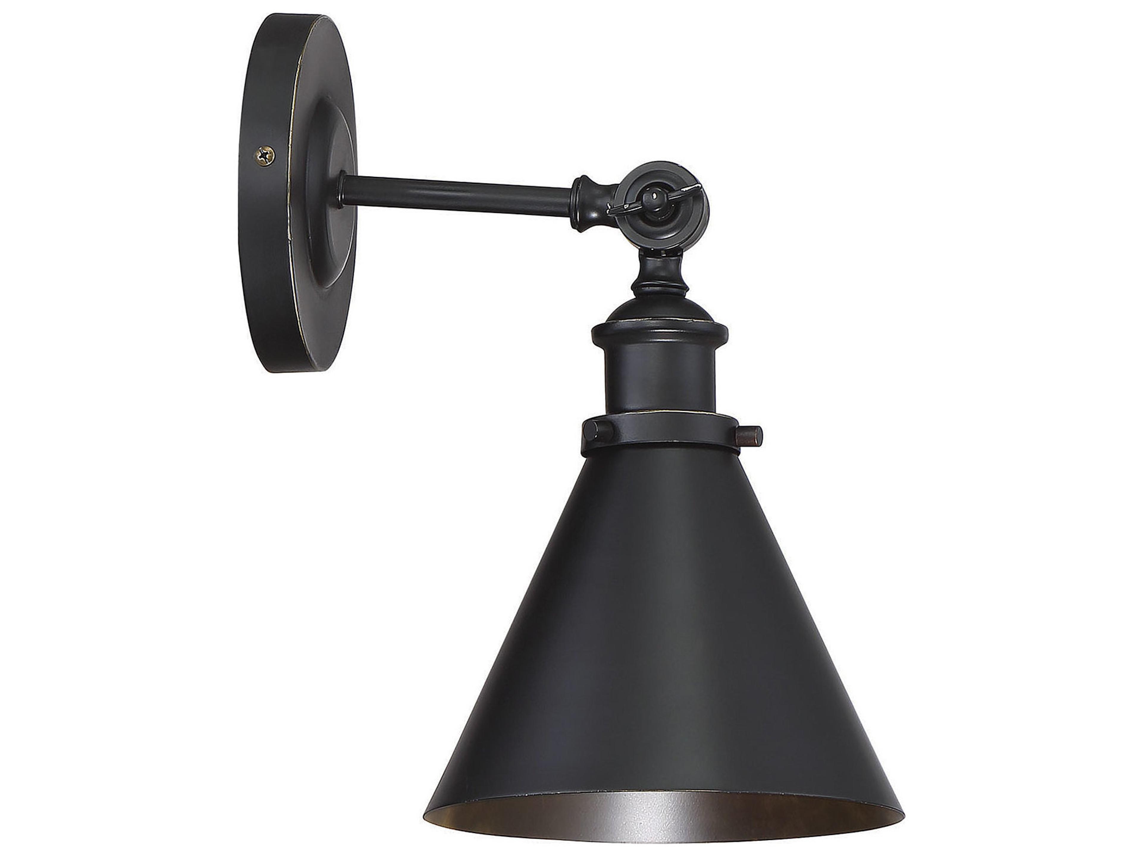 Savoy House Glenn 1-Light Classic Bronze Wall Sconce