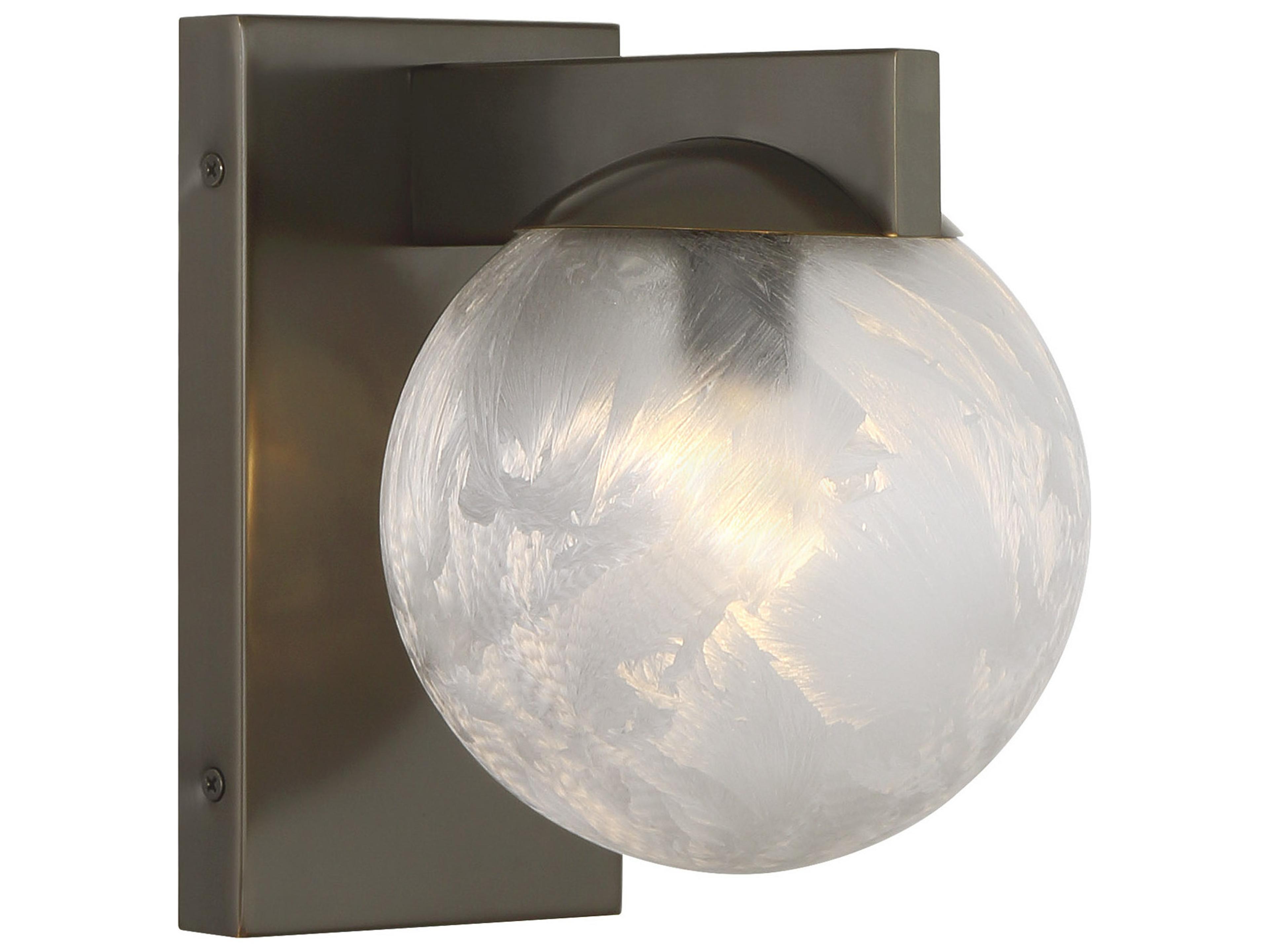 Darien 1-Light Mediterranean Bronze Wall Sconce