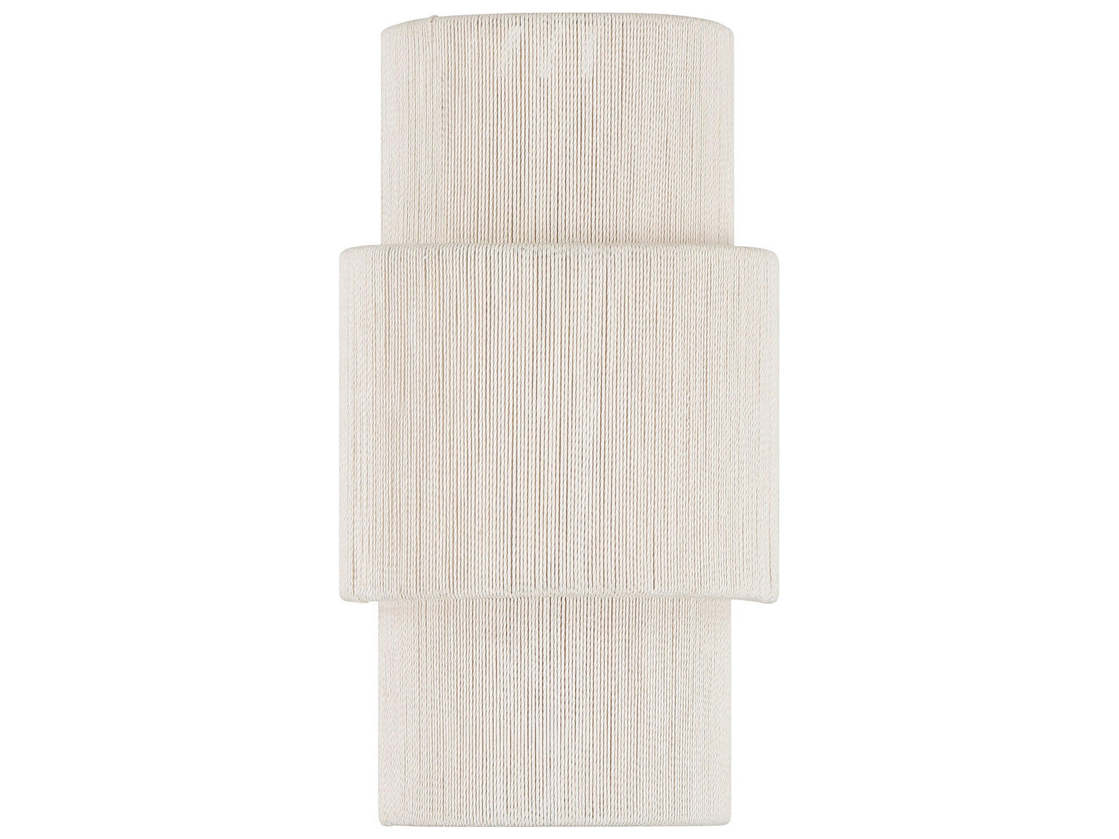 Savoy House Balthazar Natural Abaca Wood Wall Sconce