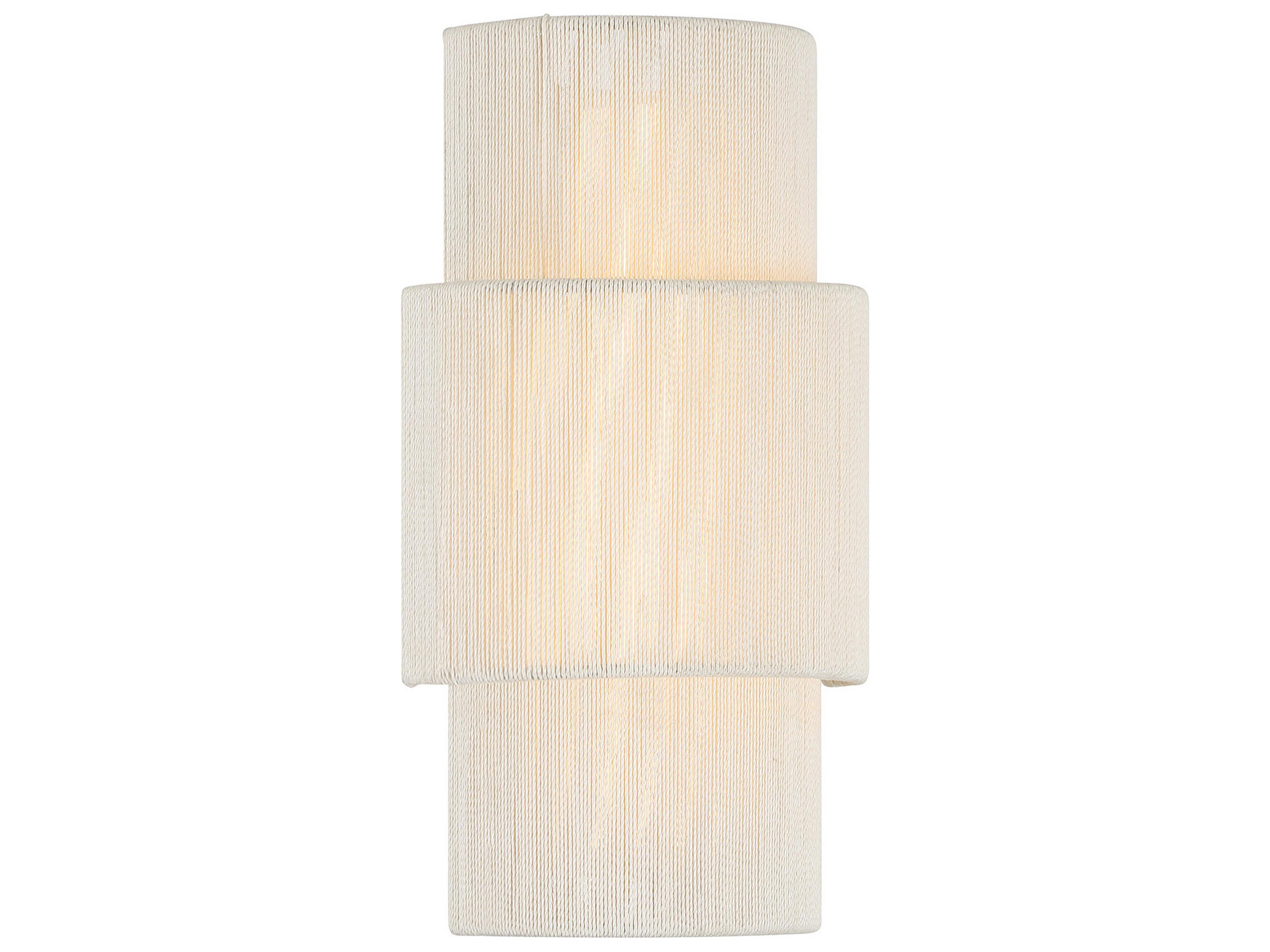 Savoy House Balthazar Natural Abaca Wood Wall Sconce