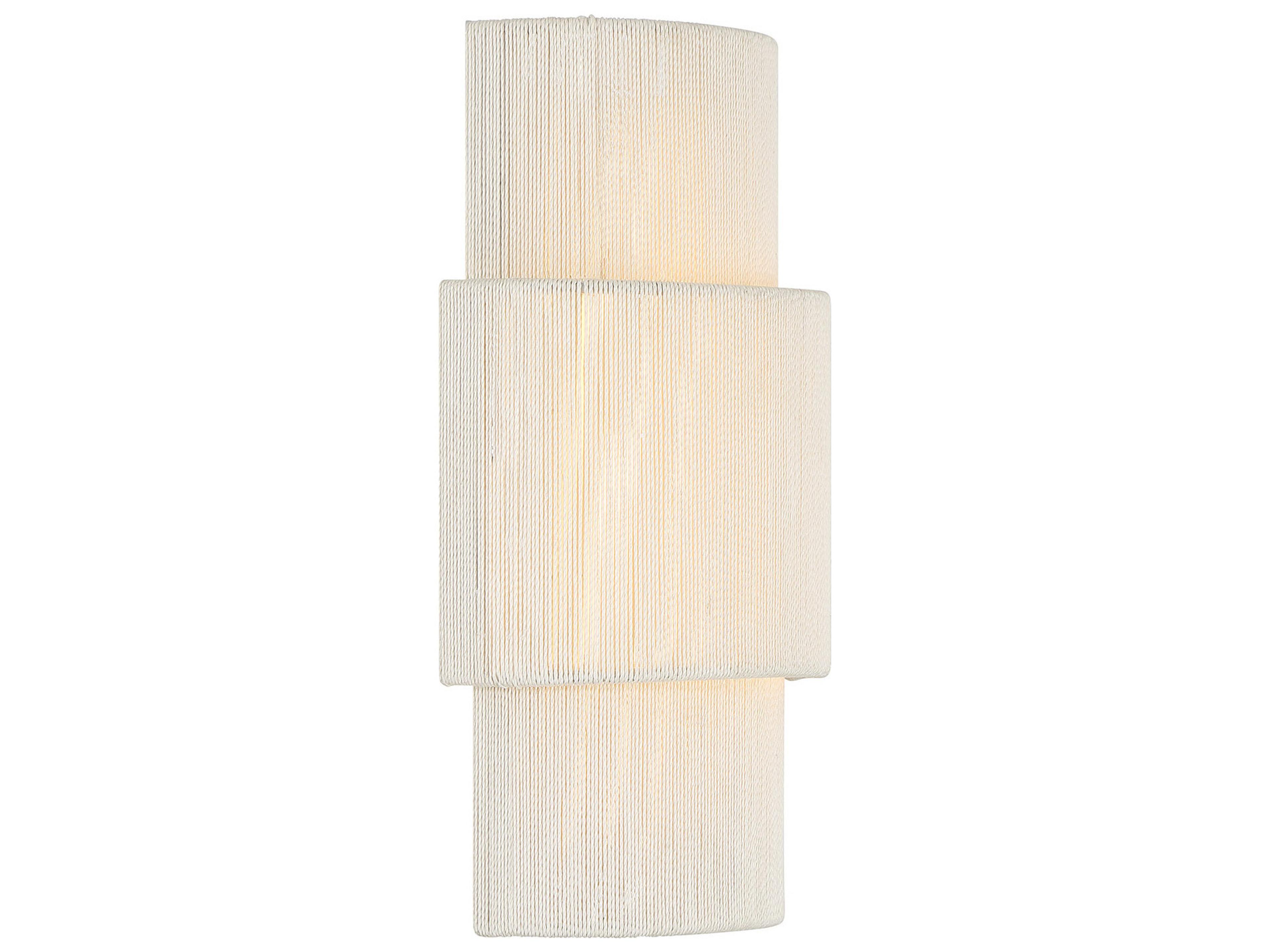 Savoy House Balthazar Natural Abaca Wood Wall Sconce