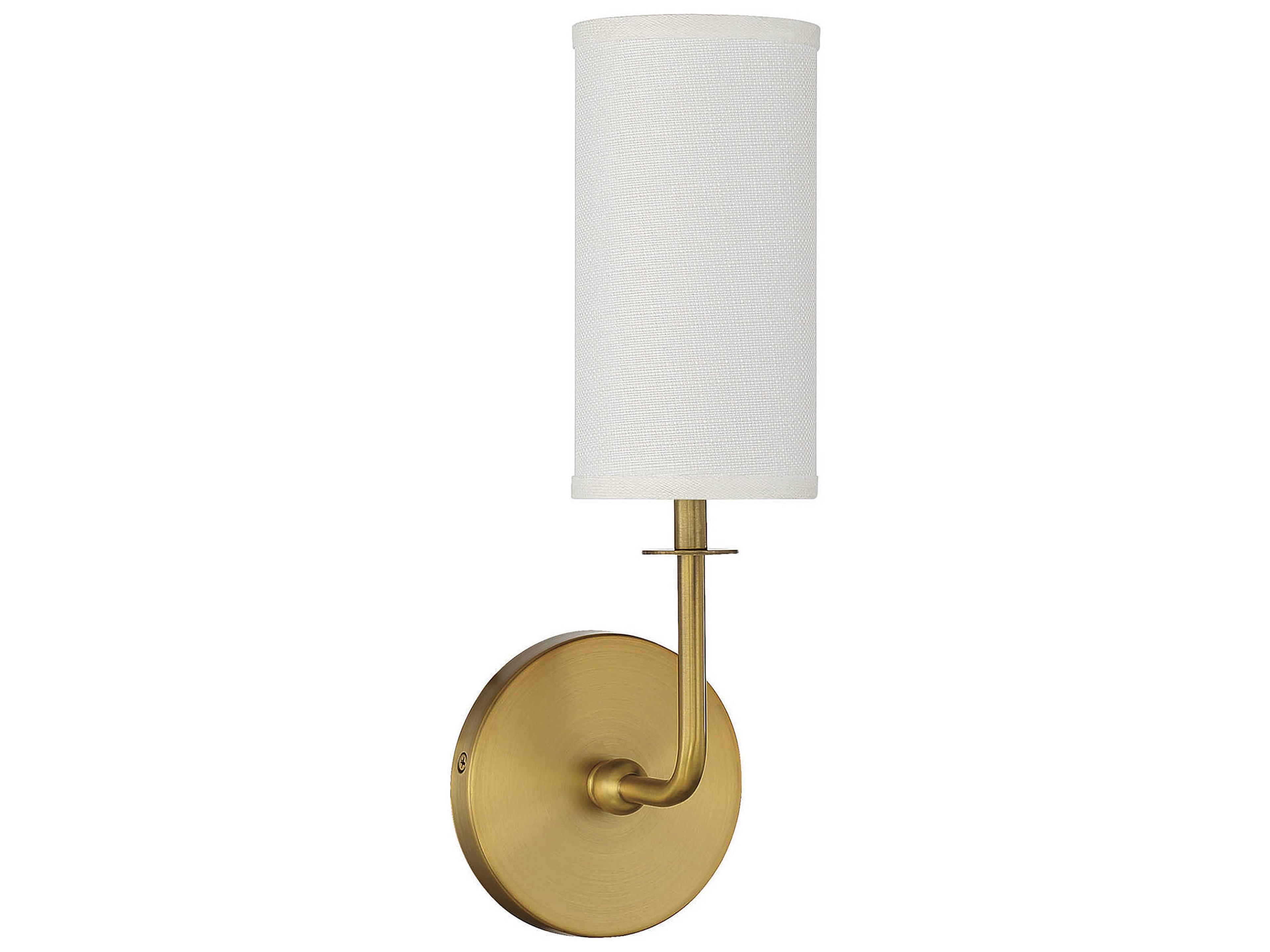 Savoy House Powell 1-Light Warm Brass Wall Sconce