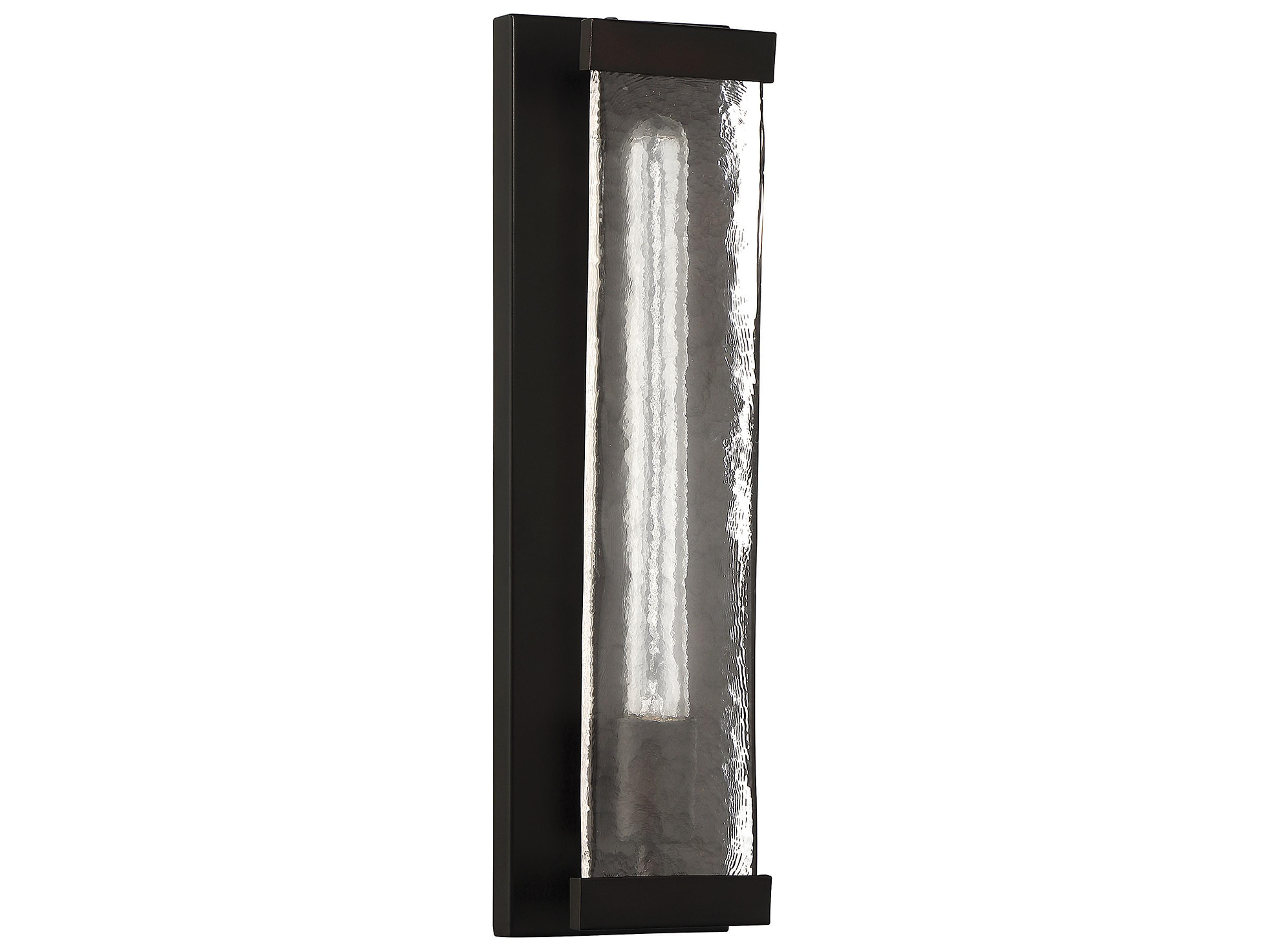 Savoy House Alberta 1-Light English Bronze Glass Wall Sconce