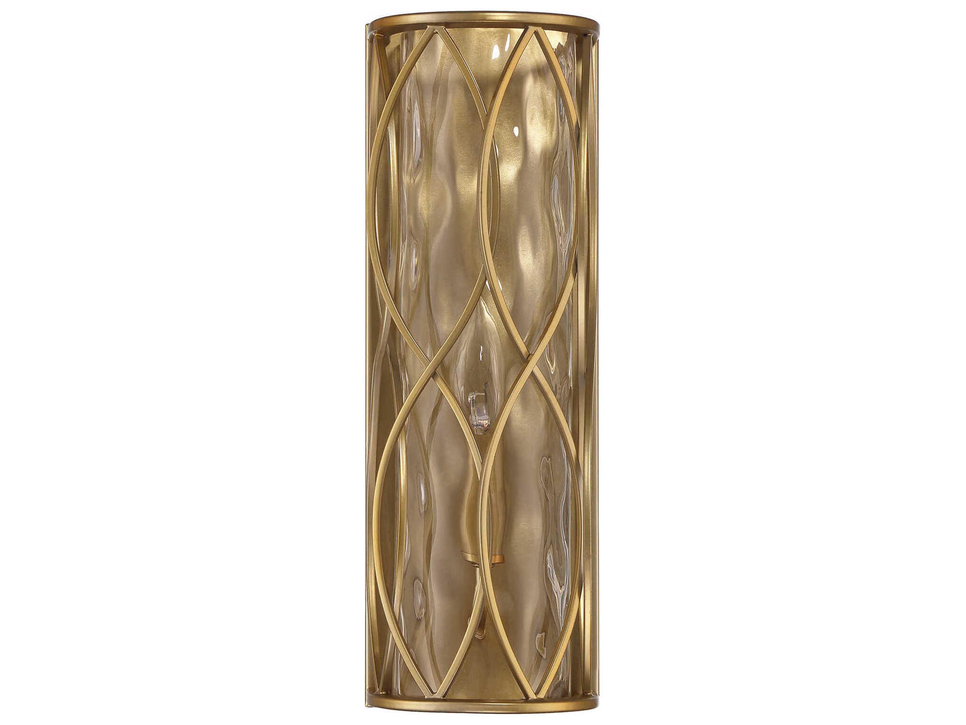 Savoy House Snowden 1-Light Burnished Brass Wall Sconce