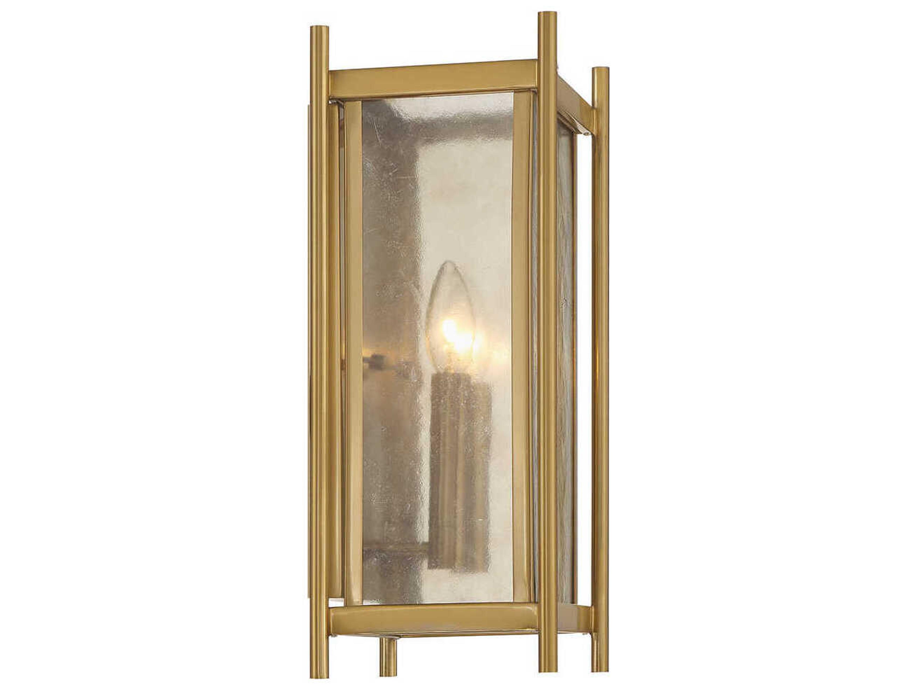 Savoy House Jacobs 2-Light Warm Brass Wall Sconce