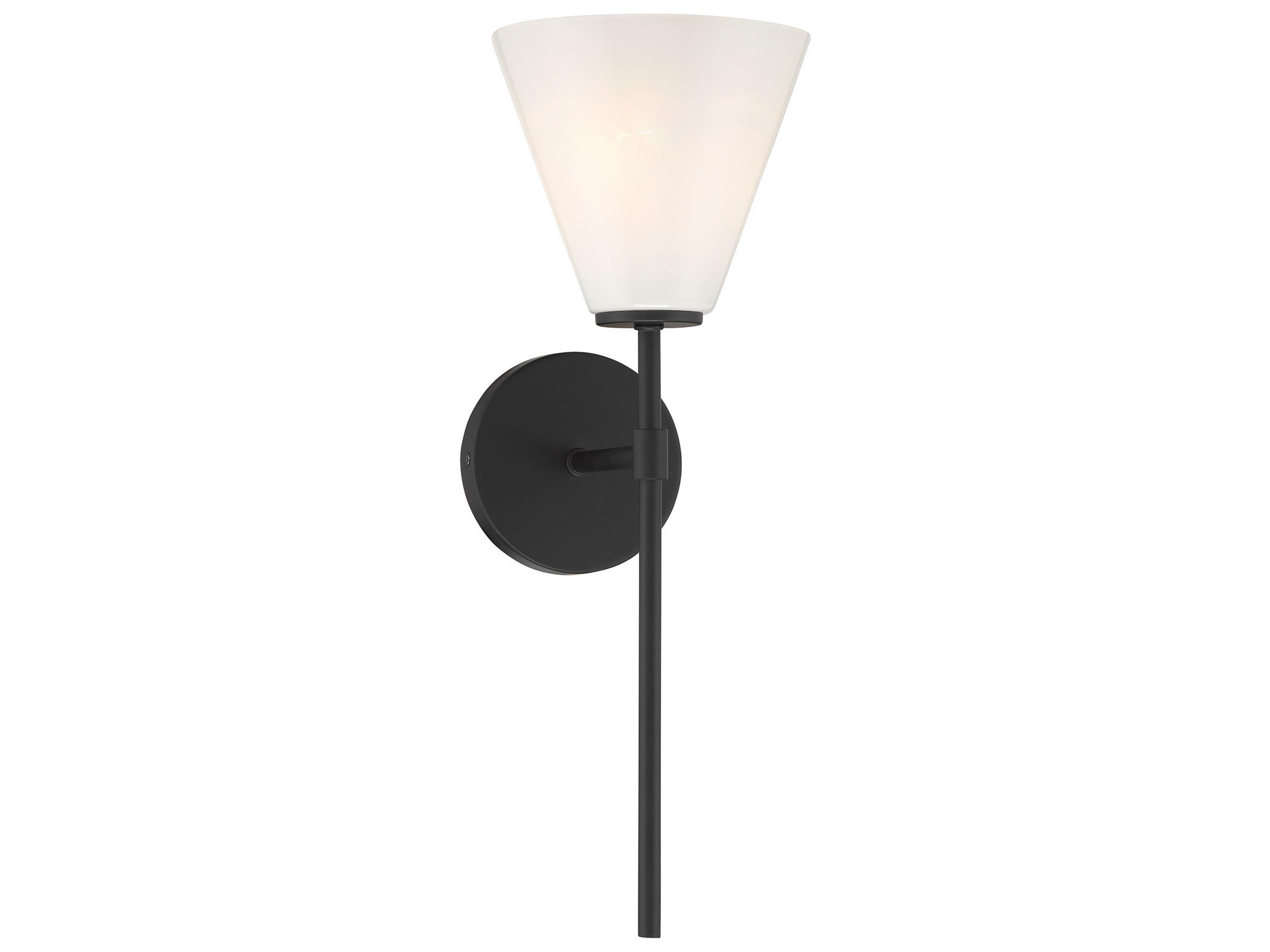 Blair 1-Light Matte Black Wall Sconce