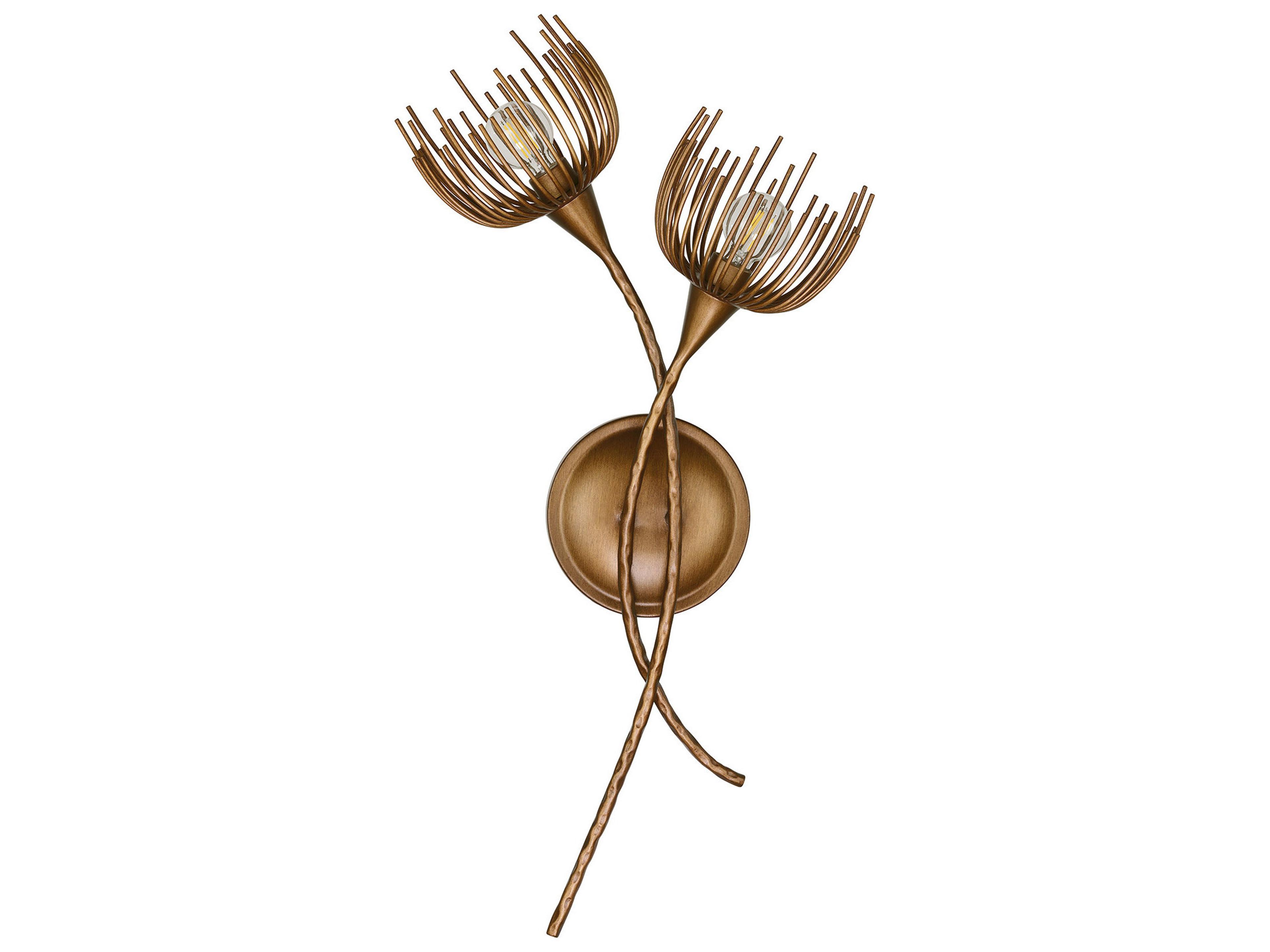 Savoy House Protea 2-Light Manchester Bronze Wall Sconce