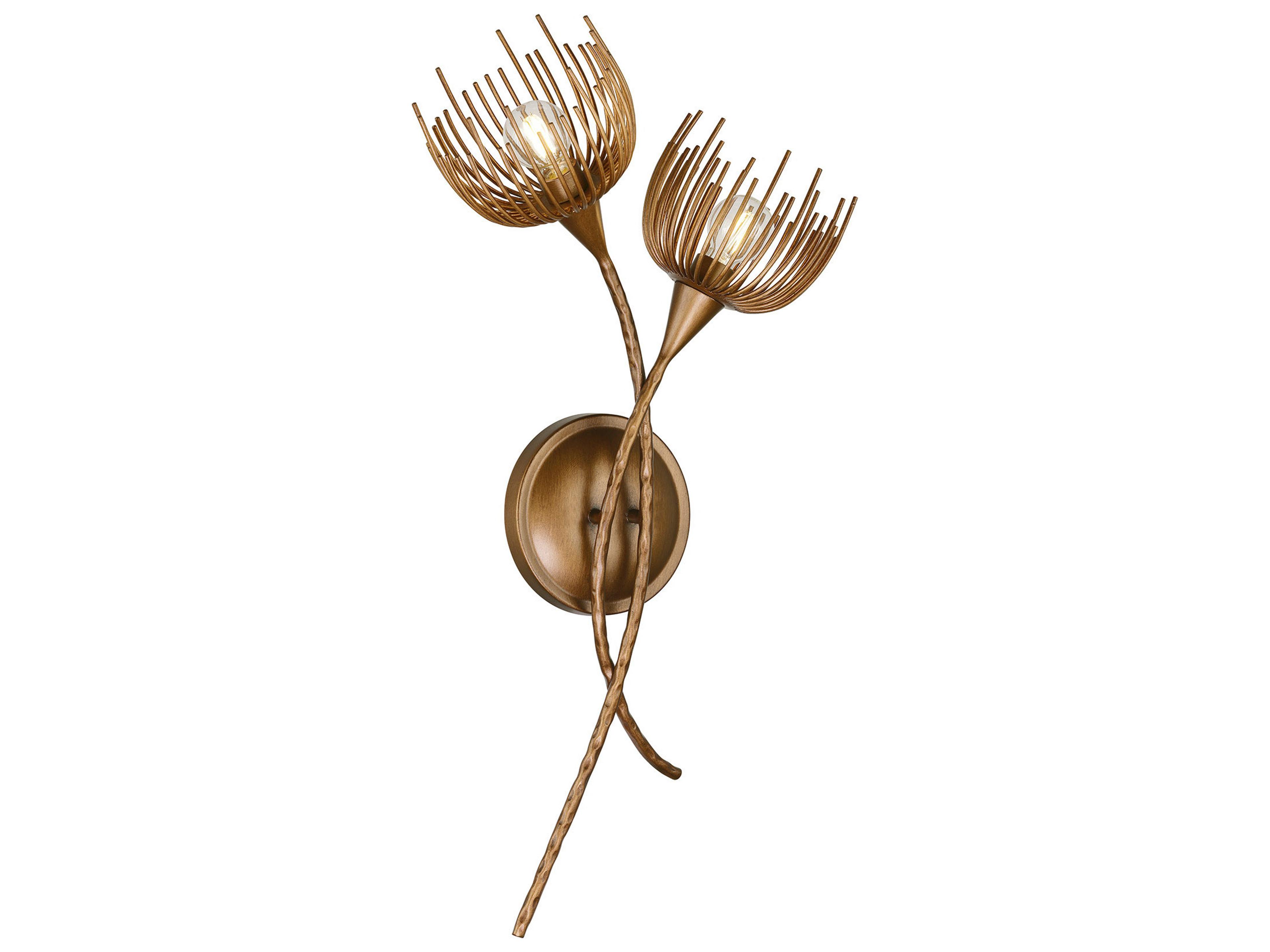 Savoy House Protea 2-Light Manchester Bronze Wall Sconce