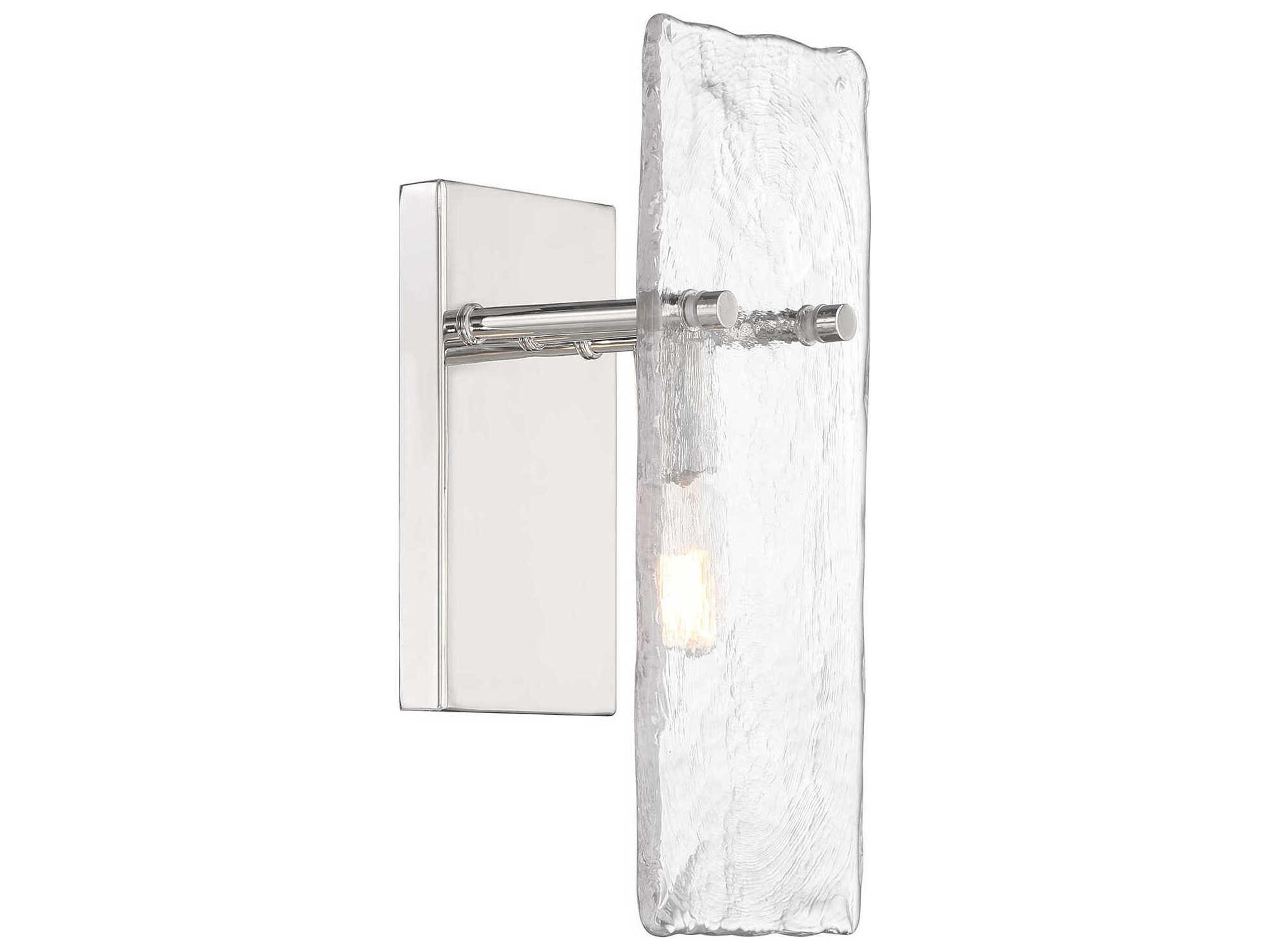 Savoy House Genry 1-Light Polished Nickel Wall Sconce