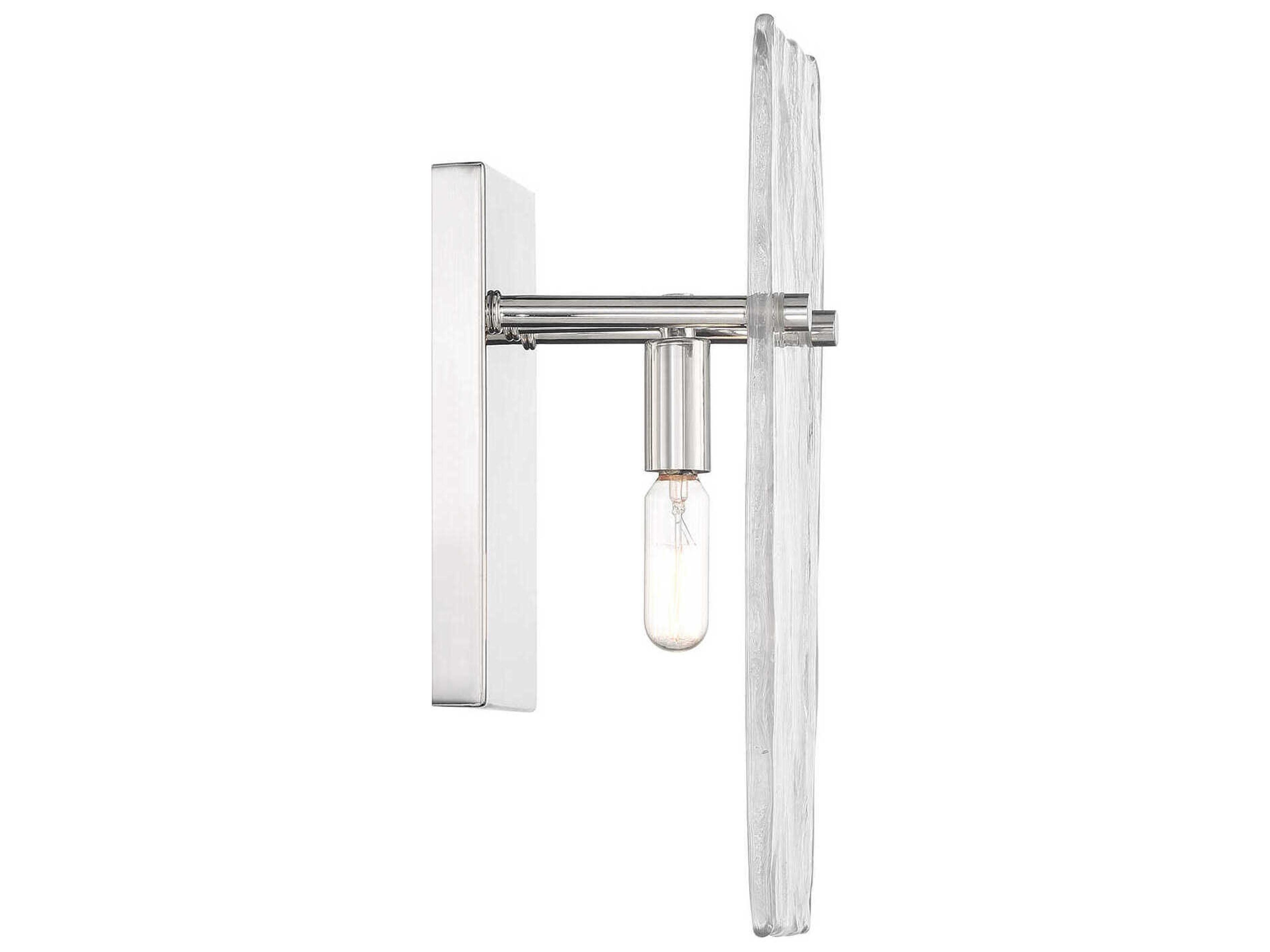Savoy House Genry 1-Light Polished Nickel Wall Sconce