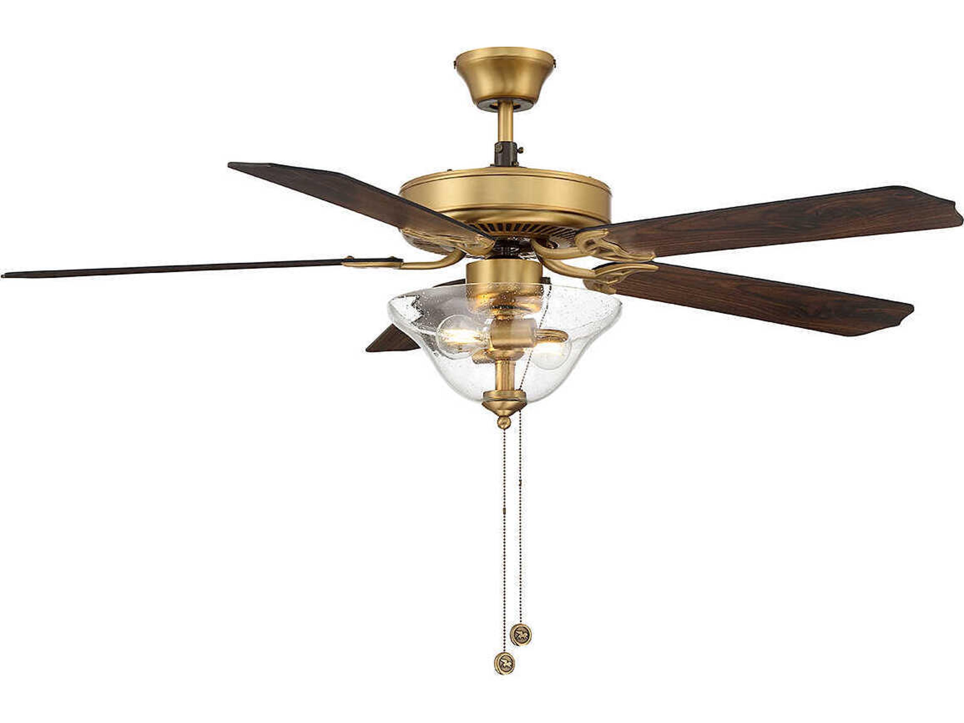 2 - Light 52" LED Ceiling Fan