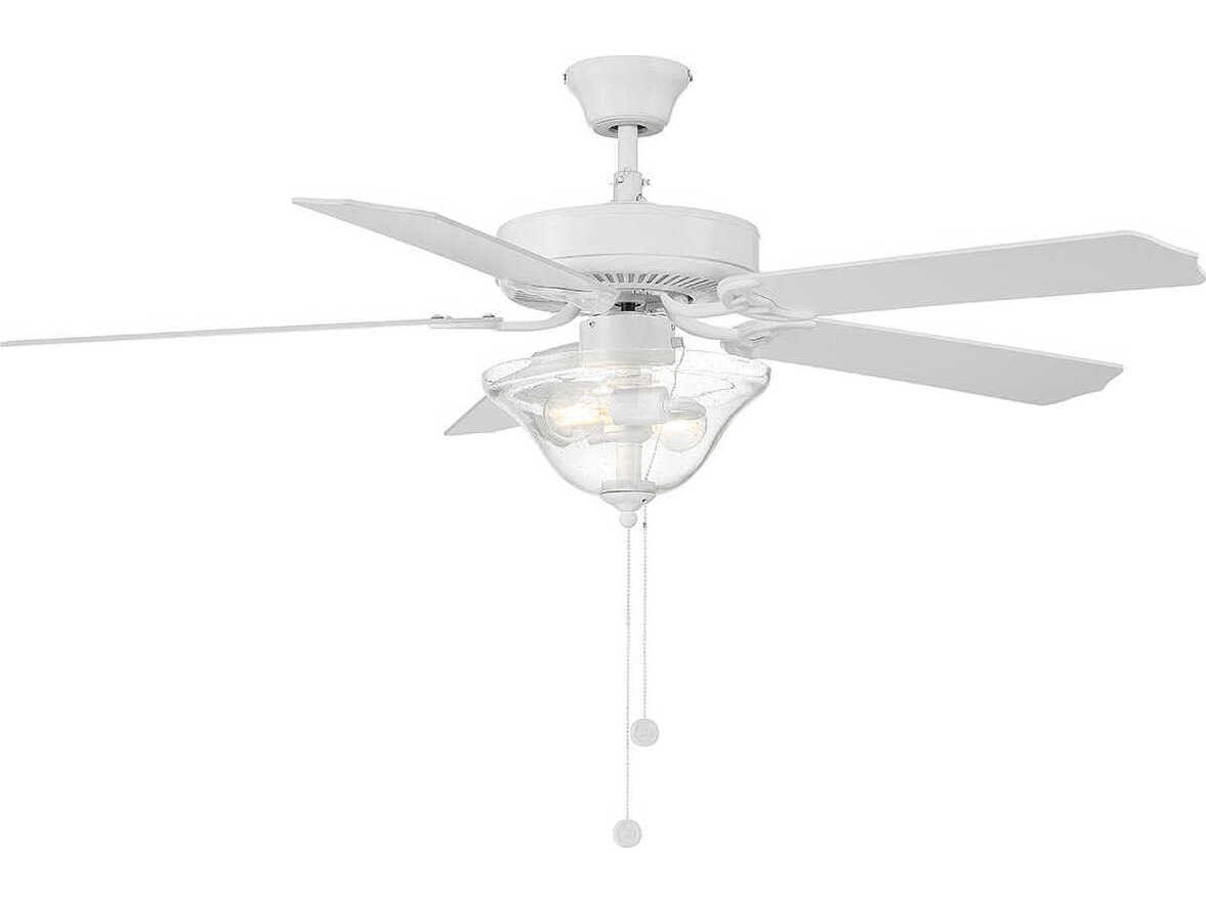 2 - Light 52" LED Ceiling Fan
