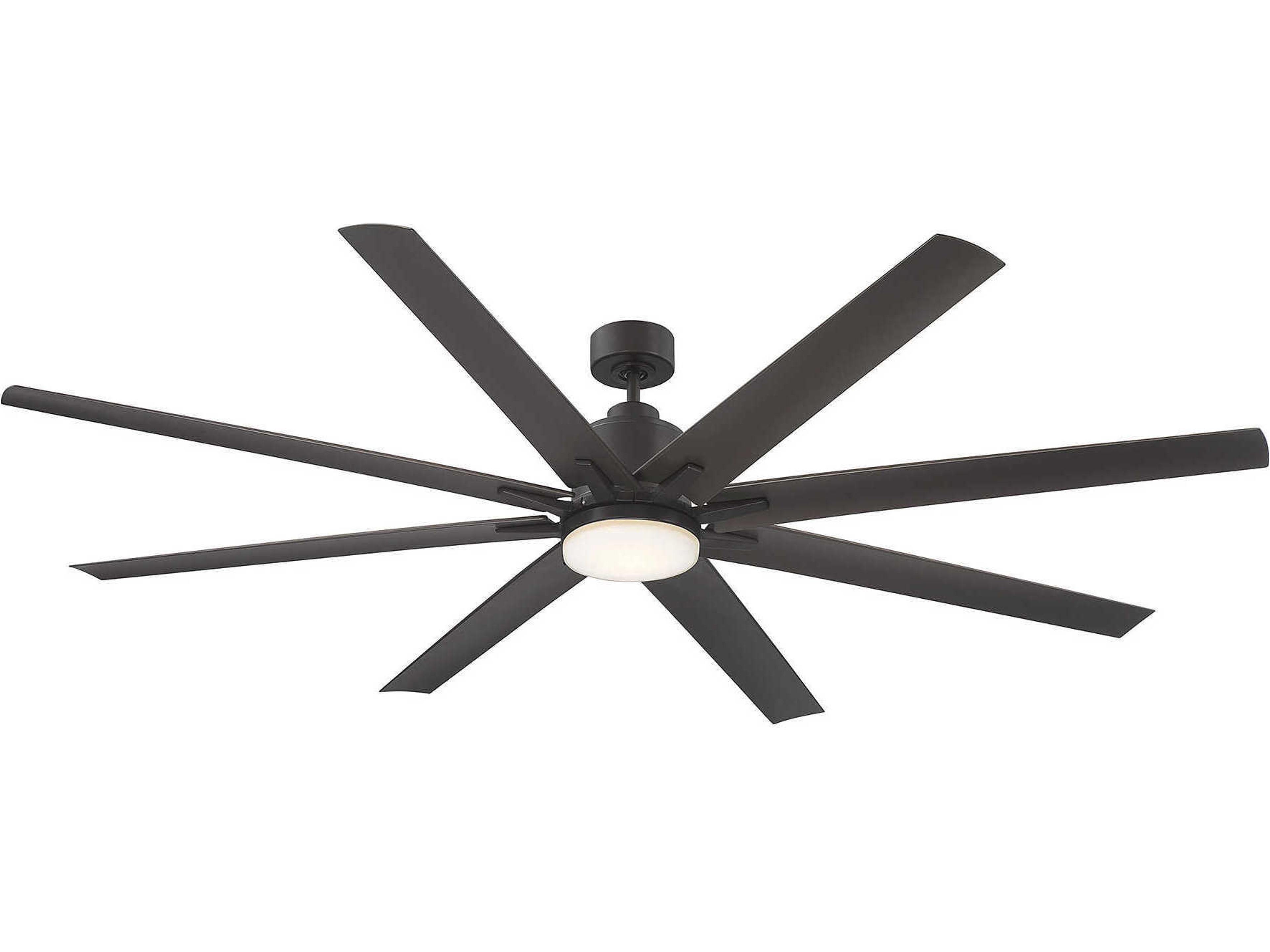 Meridian 1 - Light 72" LED Outdoor Ceiling Fan