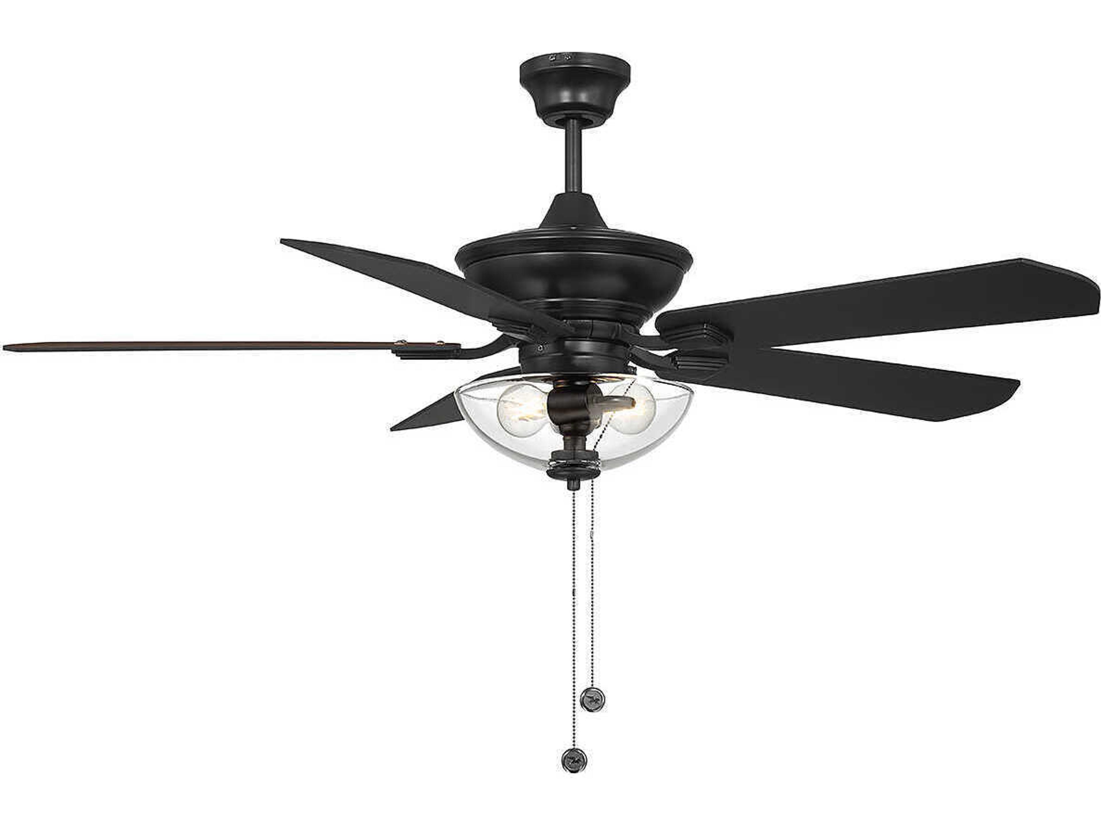 2 - Light 52" LED Ceiling Fan