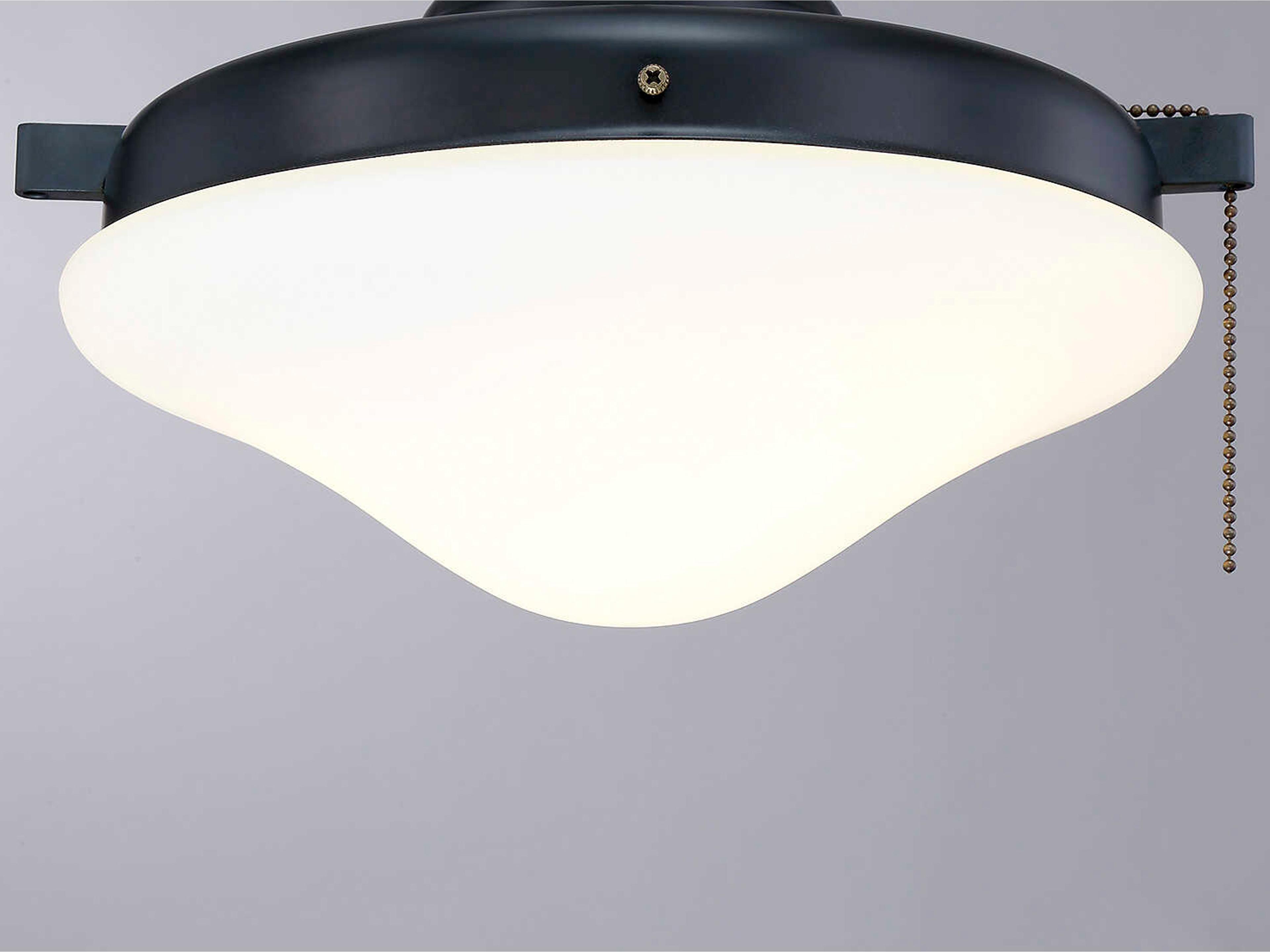 Savoy House Meridian Matte Black 2 - Light Fan Light Kit