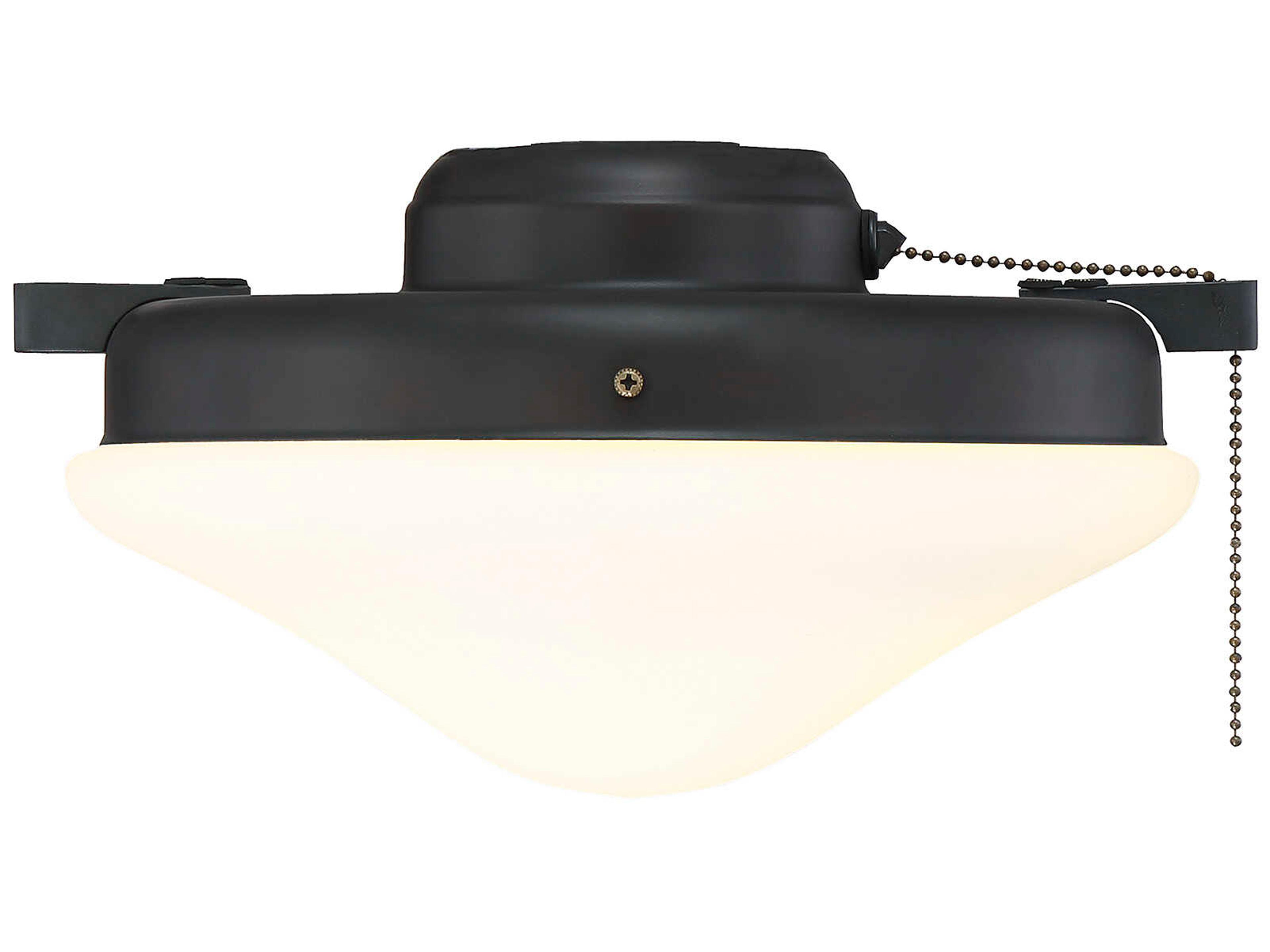 Meridian Oil Rubbed Bronze 2 - Light Fan Light Kit