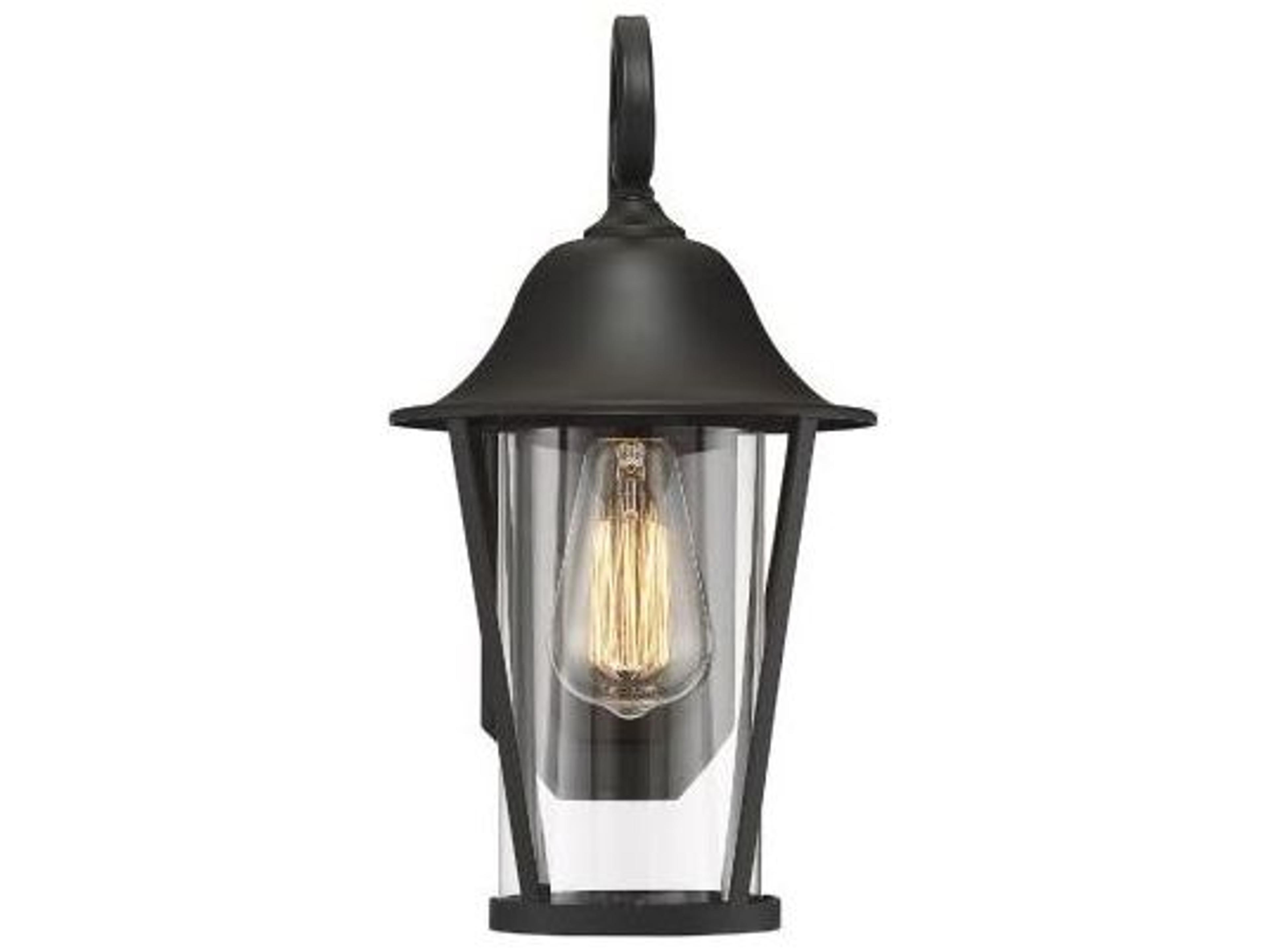 Savoy House Meridian 1 - Light Glass Outdoor Wall Light