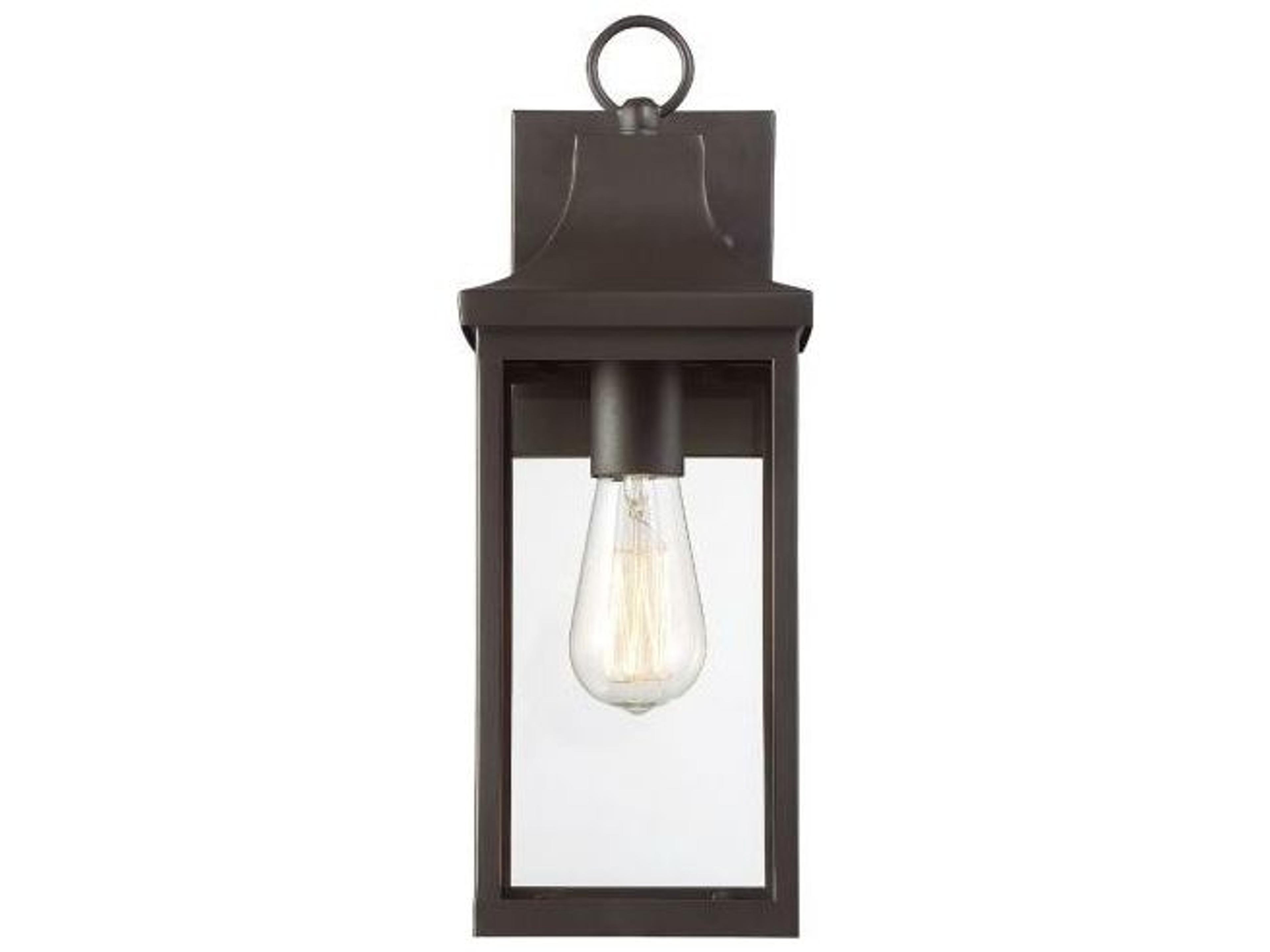 Savoy House Meridian 1 - Light Glass Outdoor Wall Light
