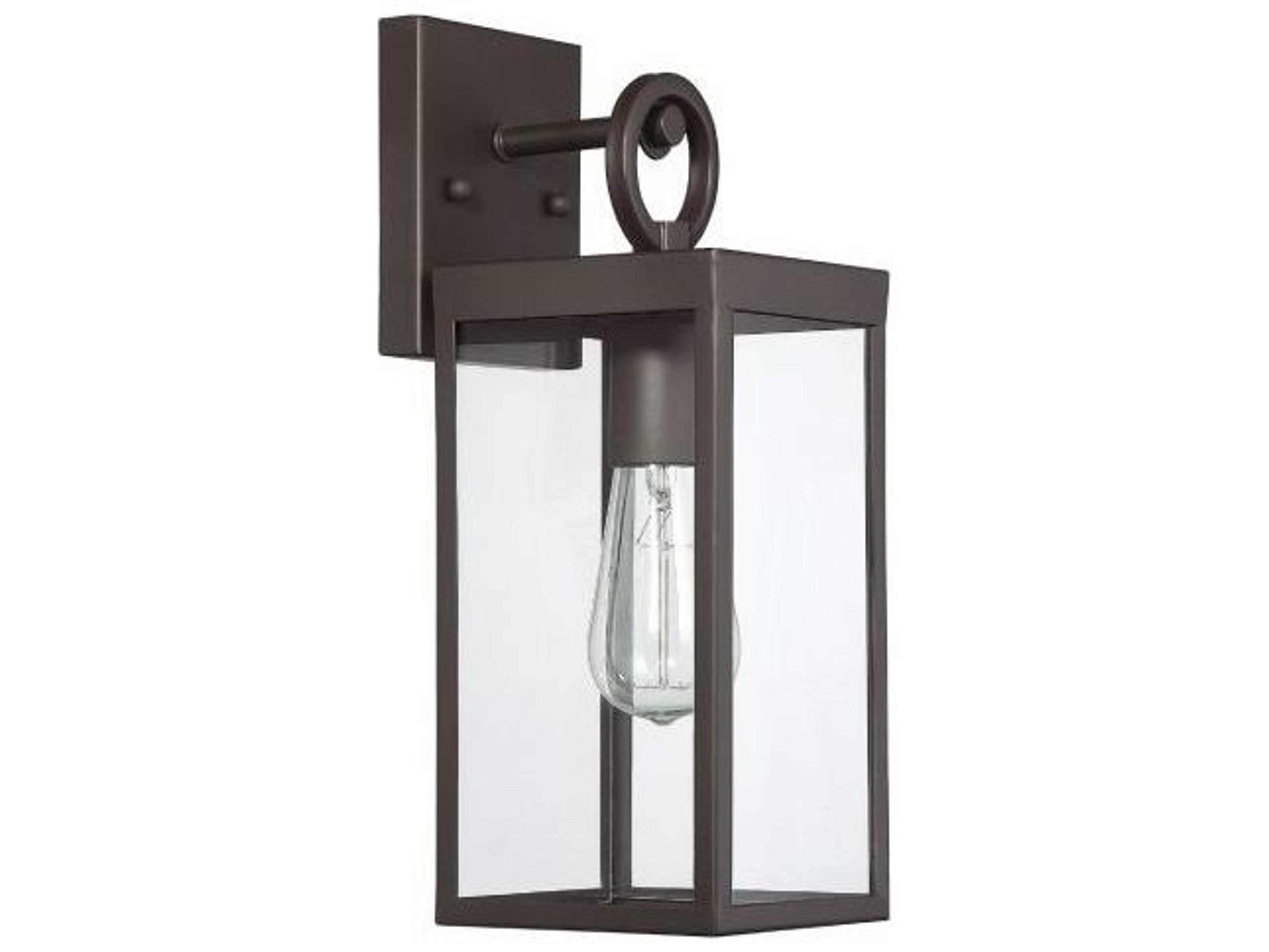 Savoy House Meridian 1 - Light Glass Outdoor Wall Light