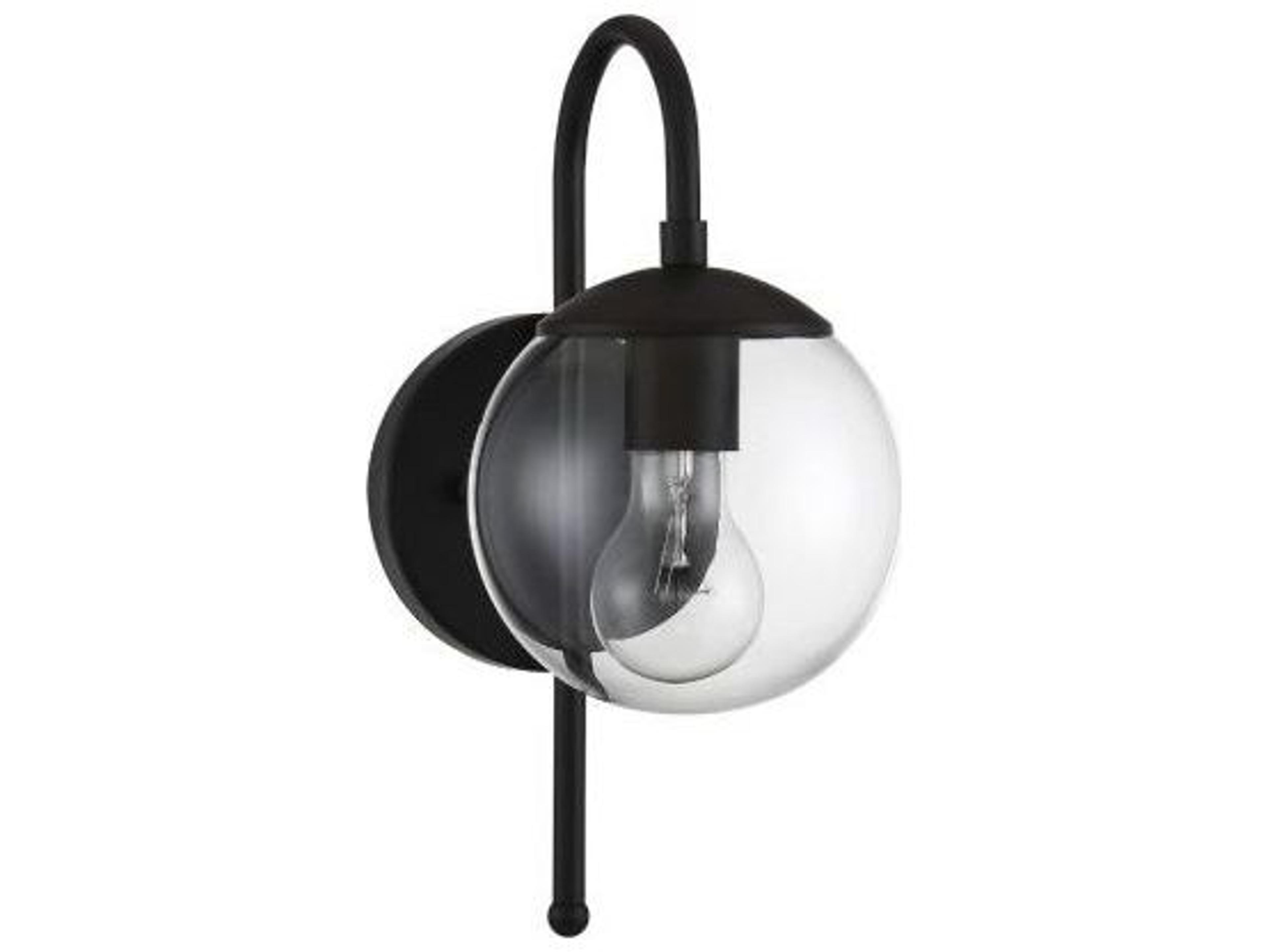 Savoy House Meridian 1 - Light Glass Outdoor Wall Light