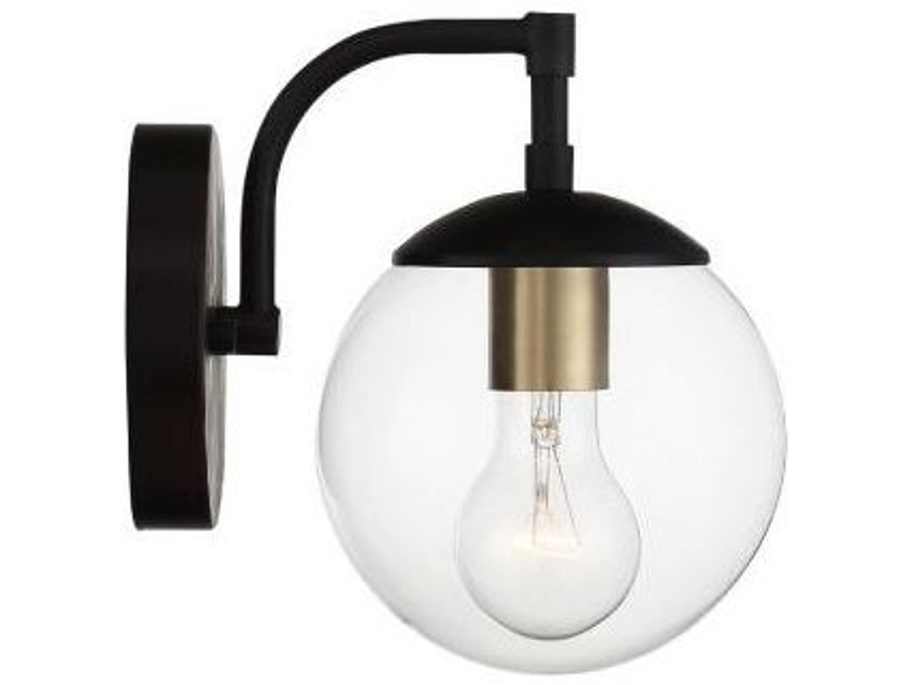 Savoy House Meridian 1 - Light Glass Outdoor Wall Light