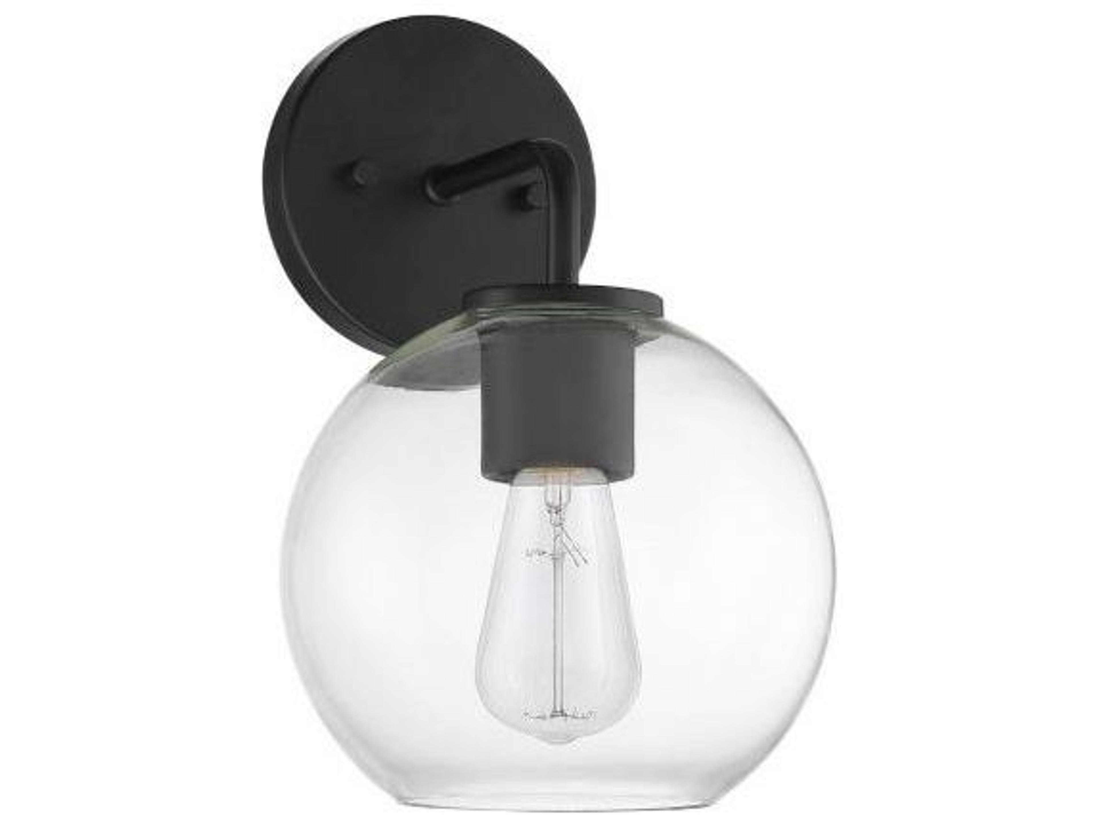 Savoy House Meridian 1 - Light Glass Outdoor Wall Light