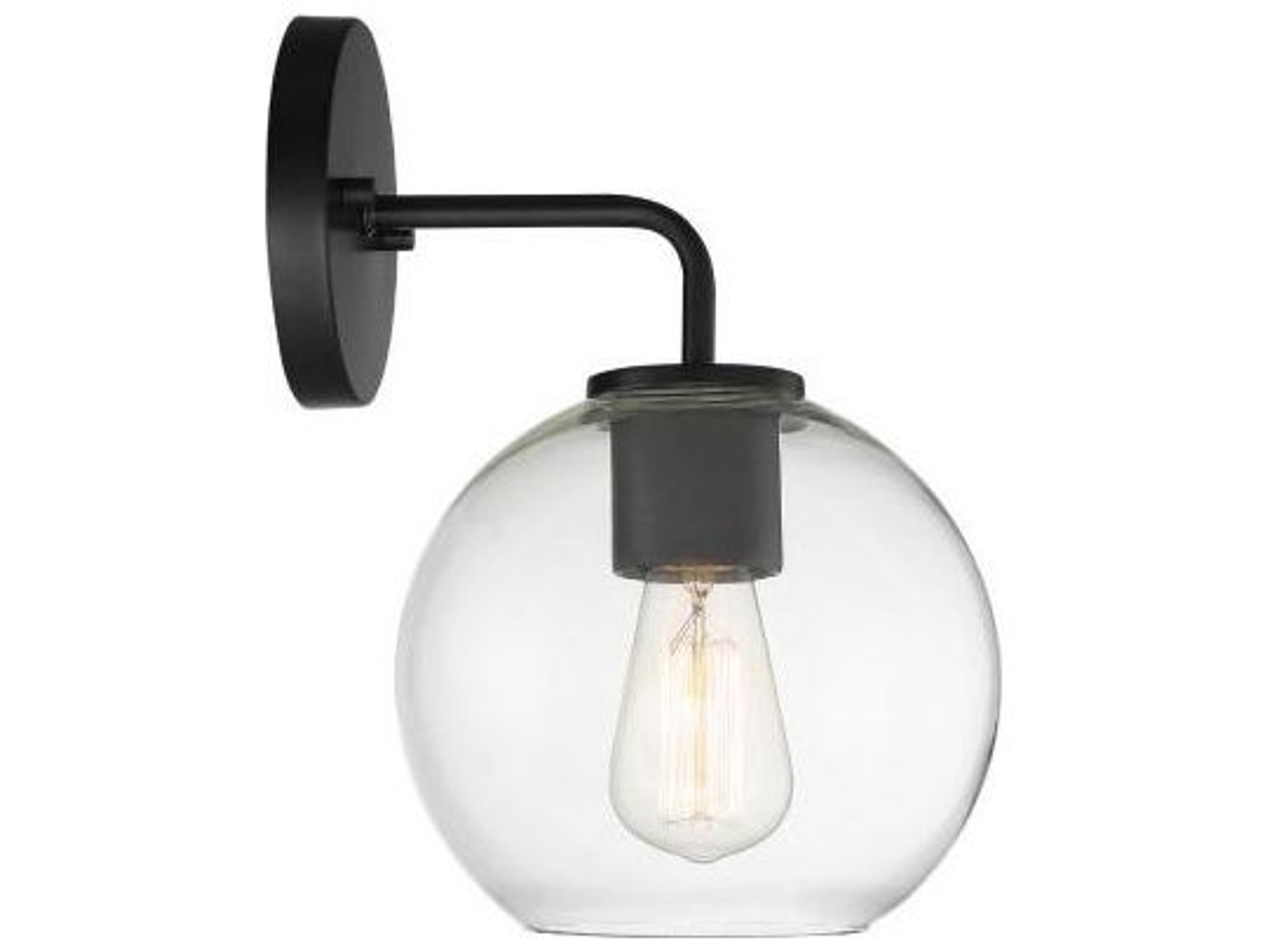 Savoy House Meridian 1 - Light Glass Outdoor Wall Light