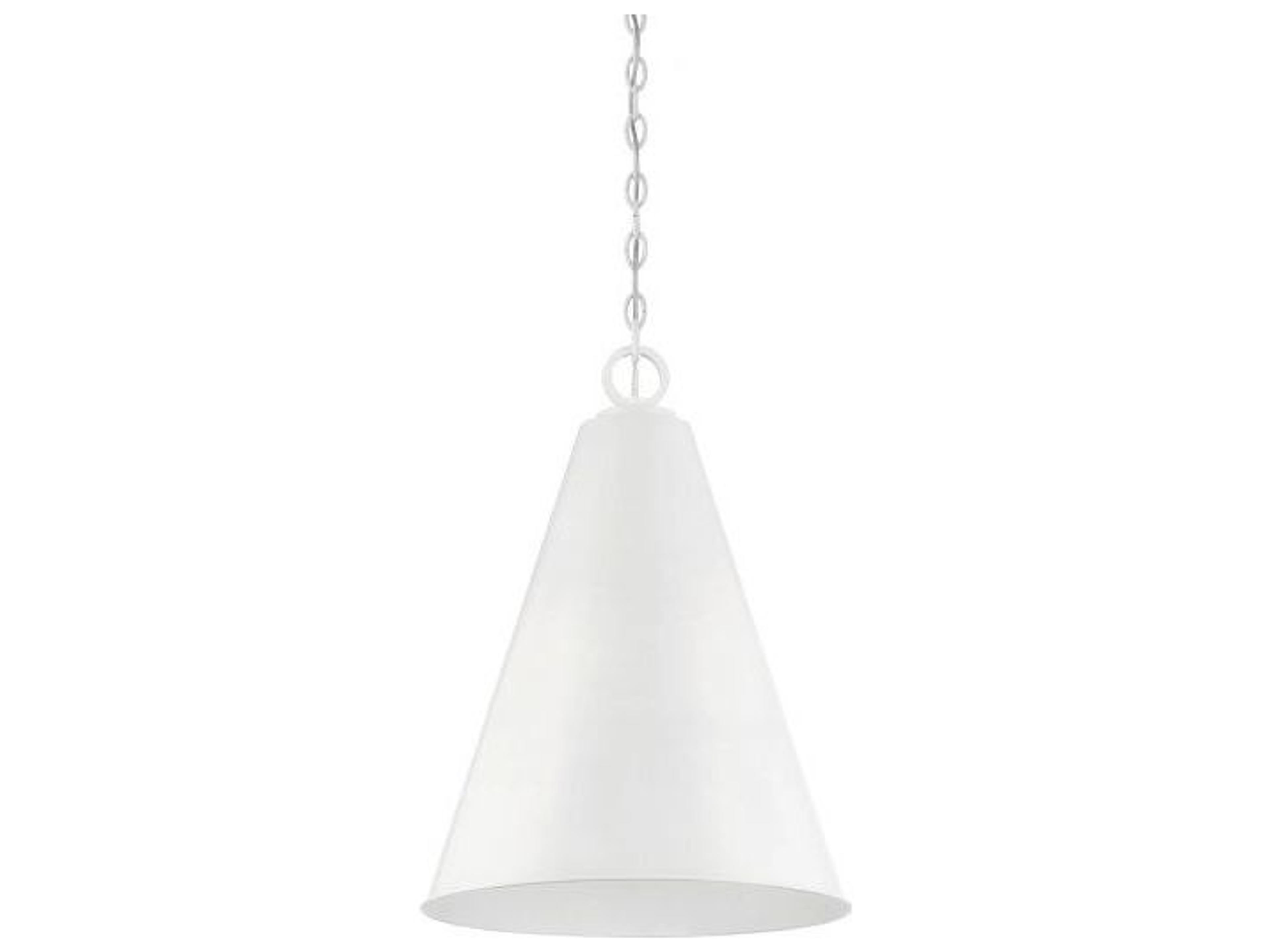 Savoy House Meridian 1-Light White Pendant