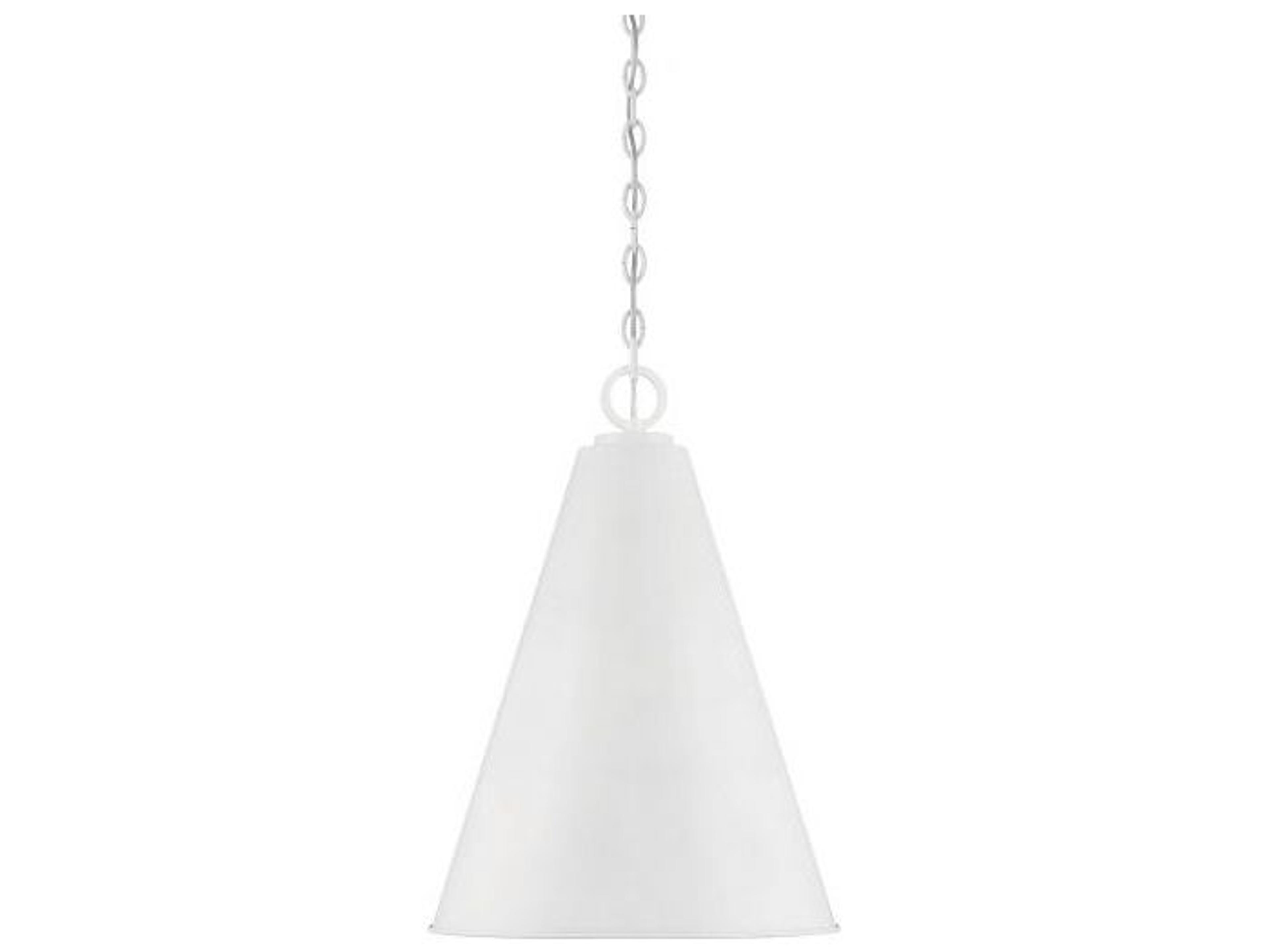 Savoy House Meridian 1-Light White Pendant
