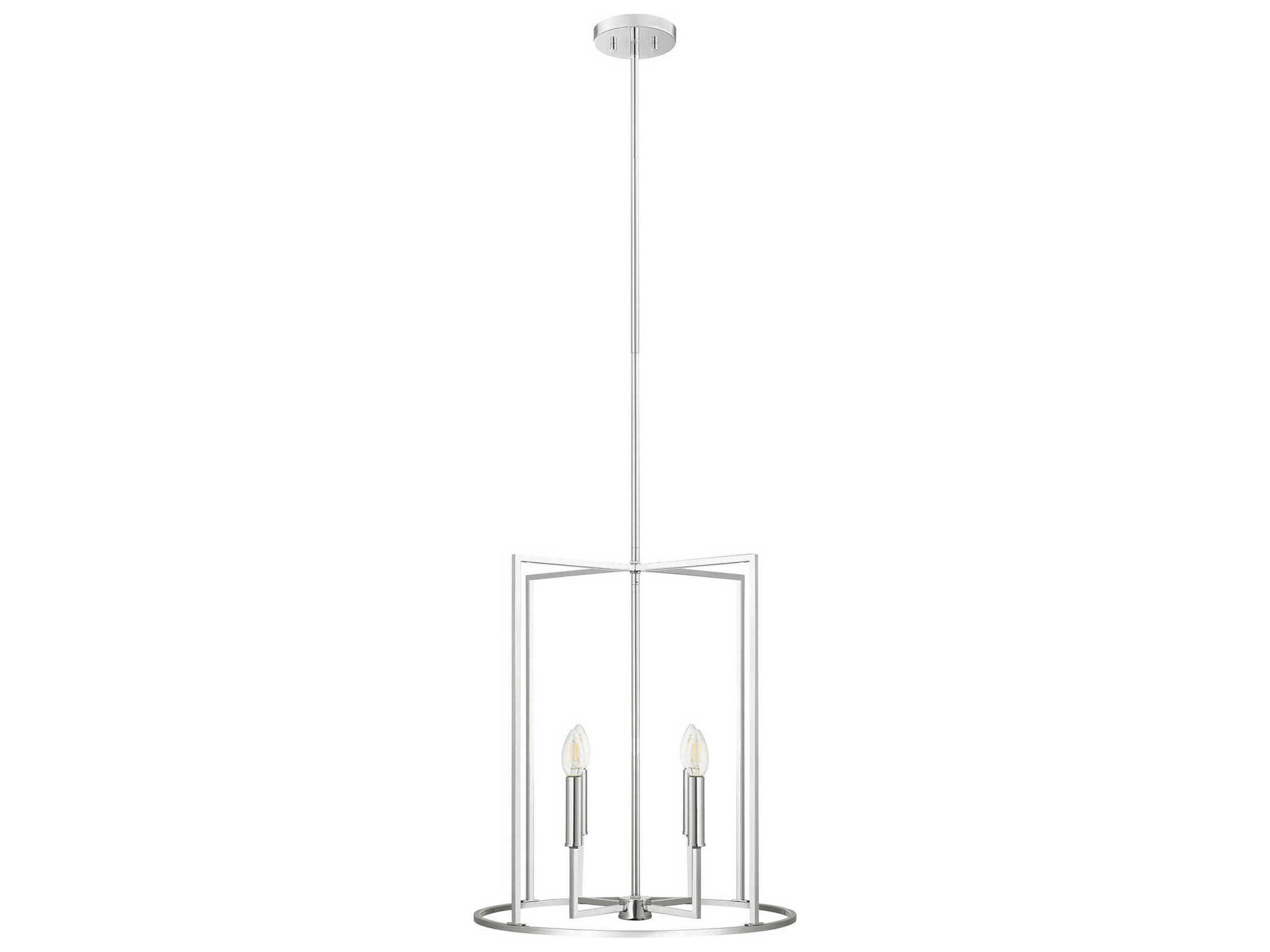 Savoy House Meridian 4-Light Chrome Pendant