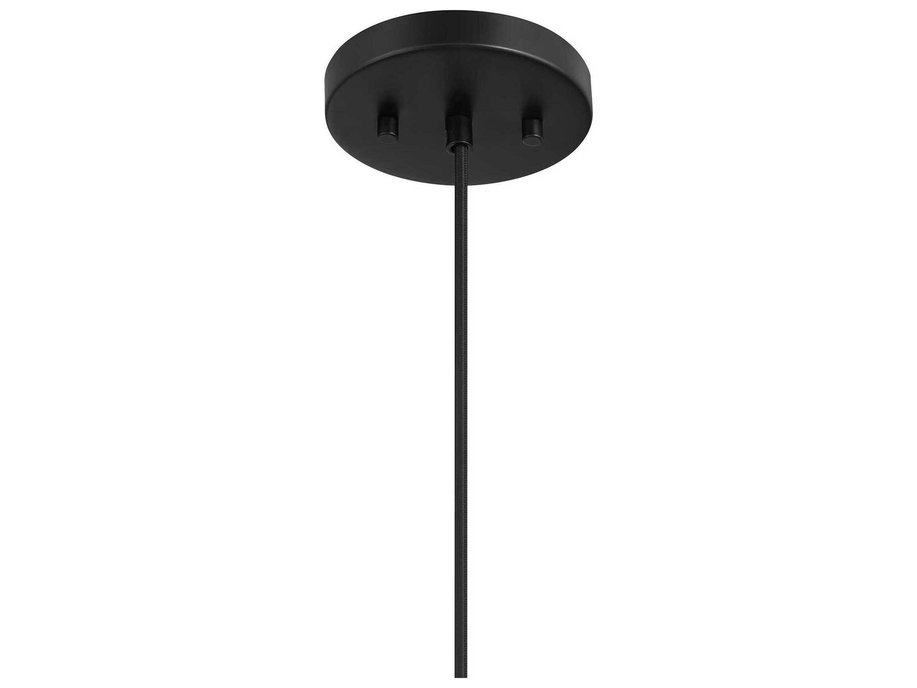 Savoy House Meridian 1-Light Matte Black Pendant