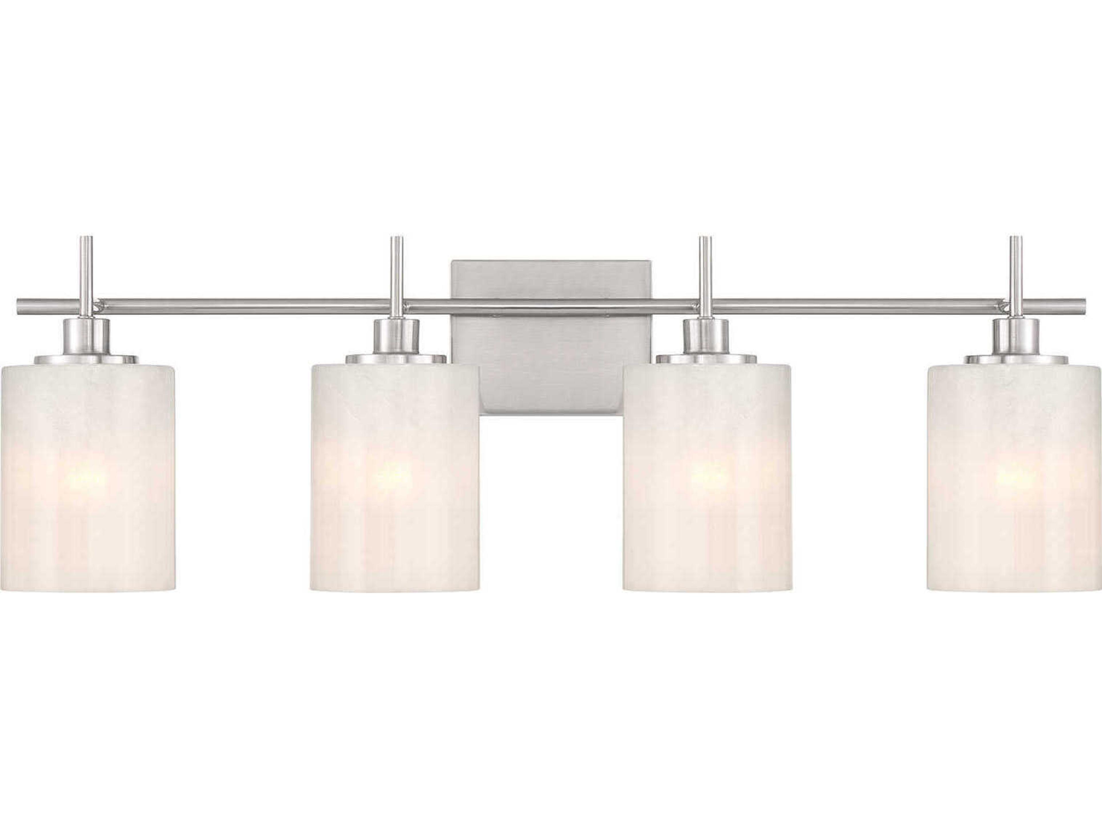 Meridian 4-Light Brushed Nickel Vanity Light