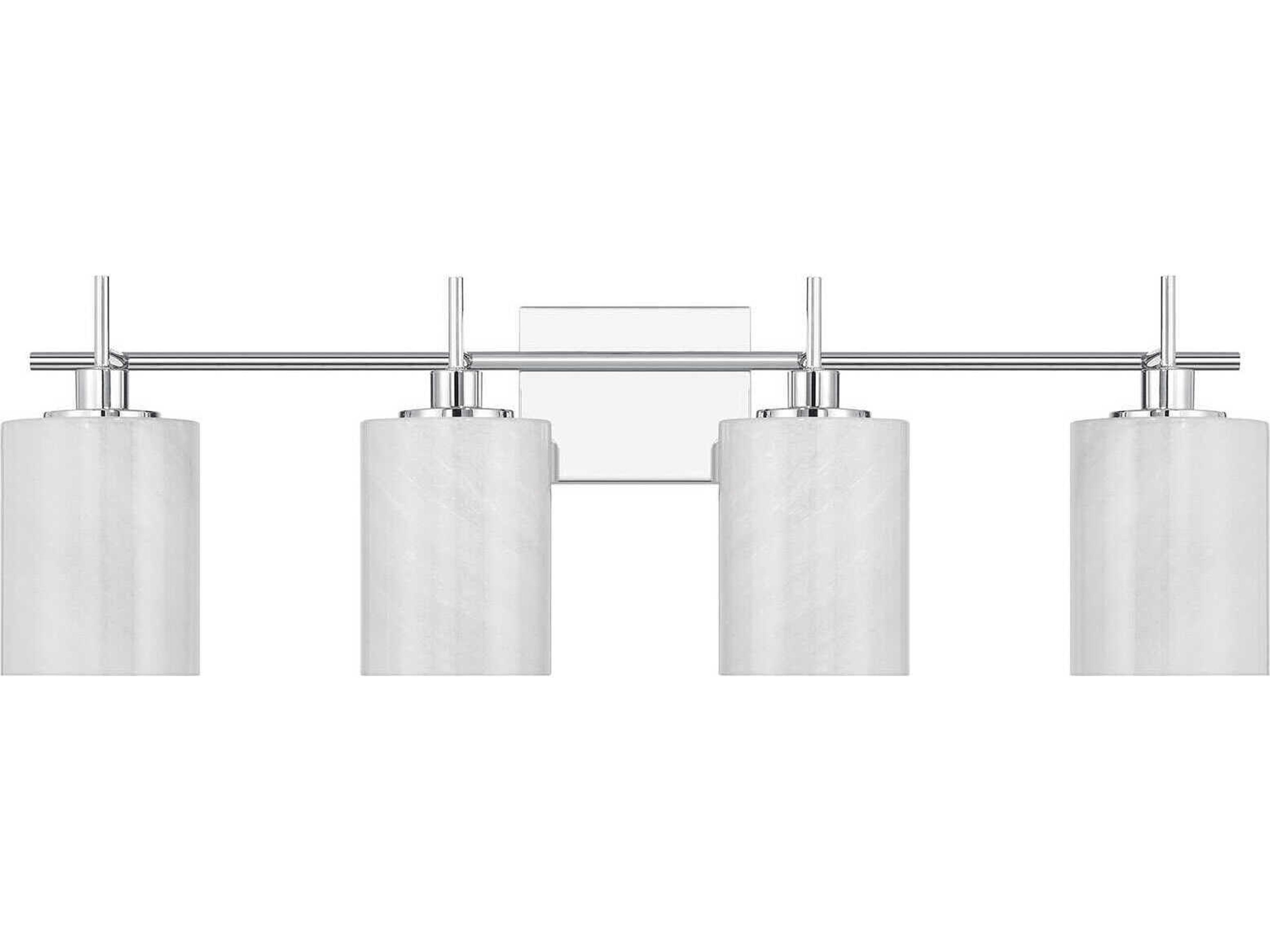Savoy House Meridian 4-Light Chrome Vanity Light