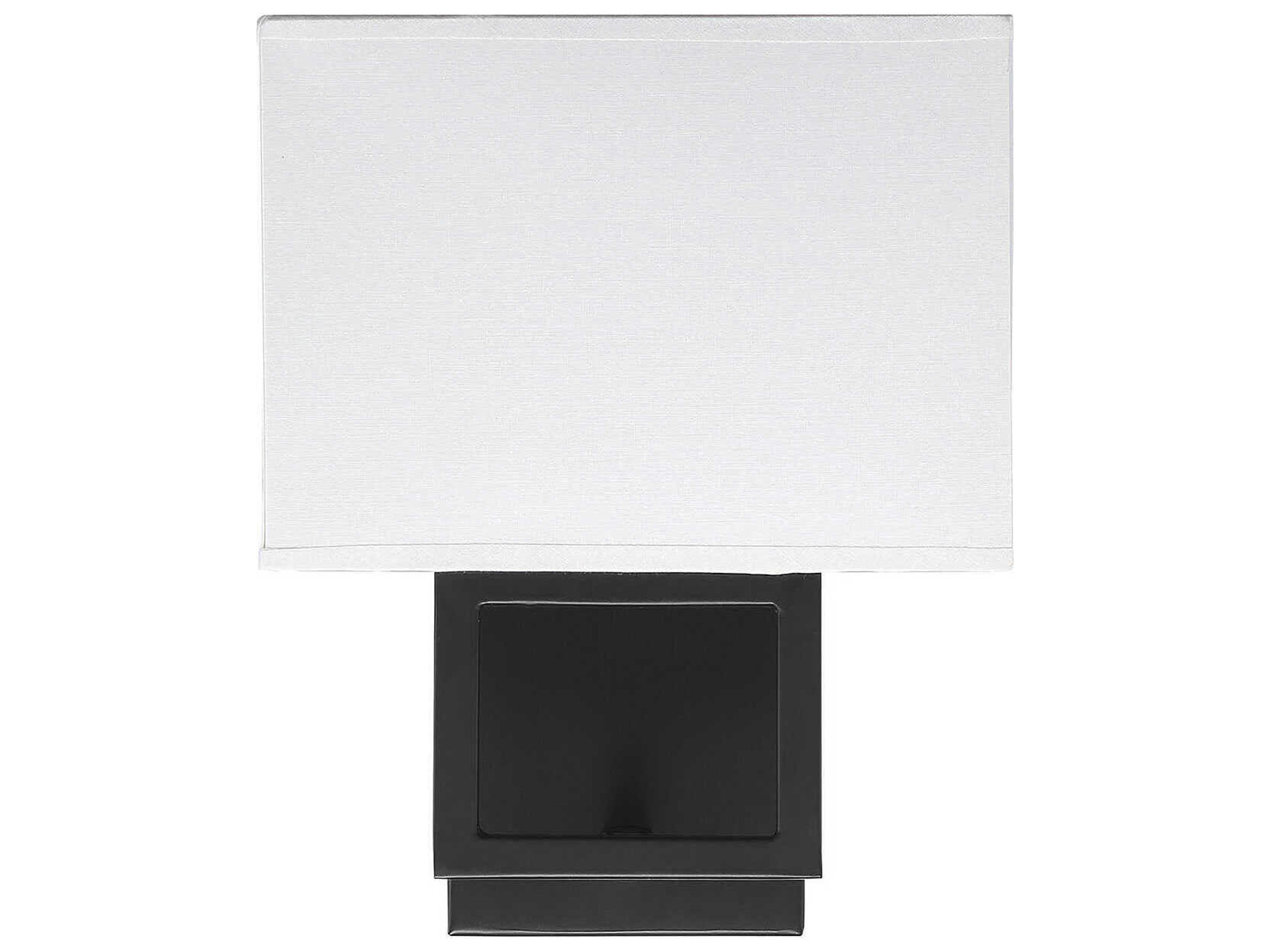 Savoy House Meridian 1-Light Matte Black Wall Sconce