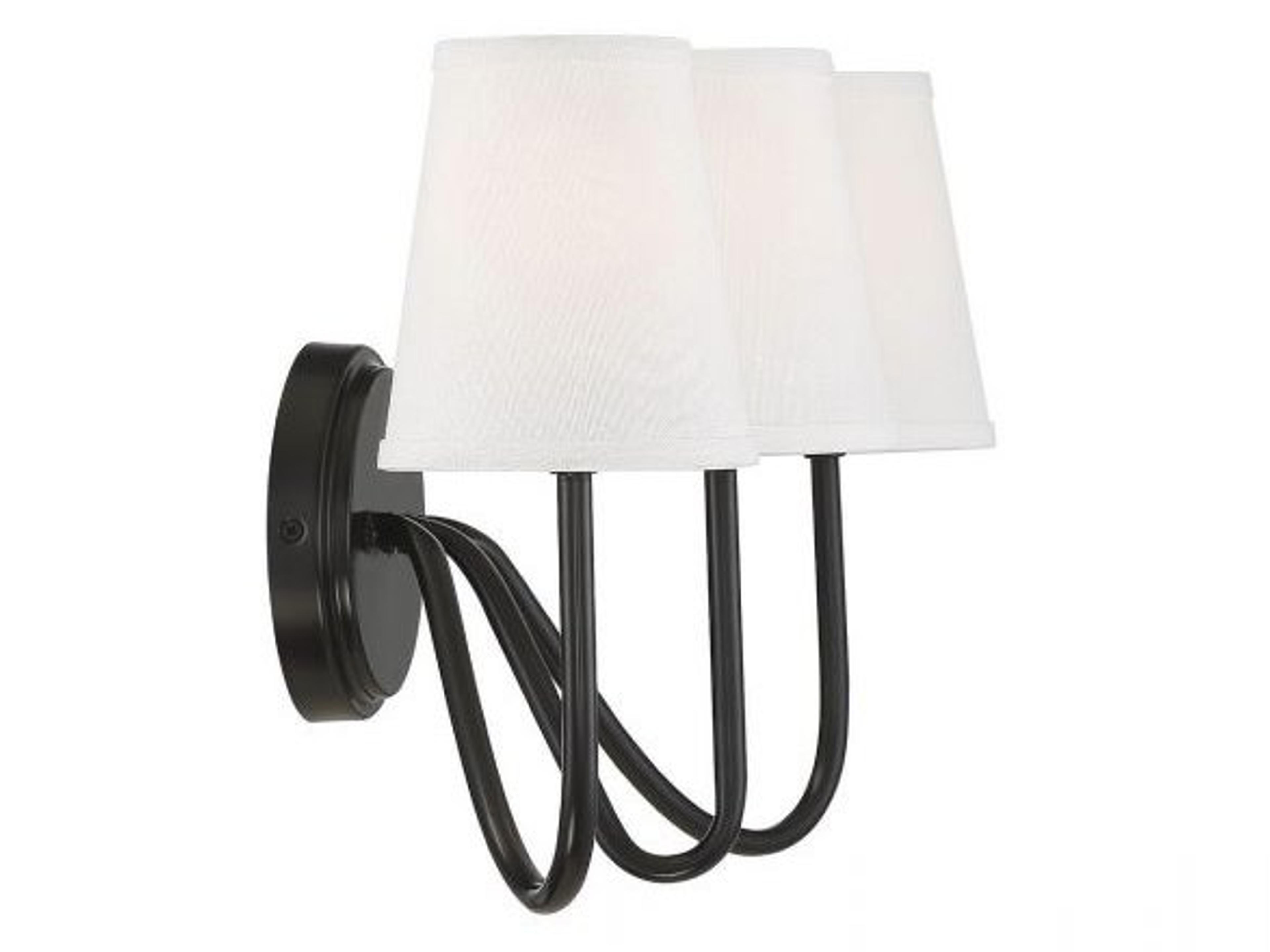 Savoy House Meridian 3-Light Oil Rubbed Bronze Vanity Light