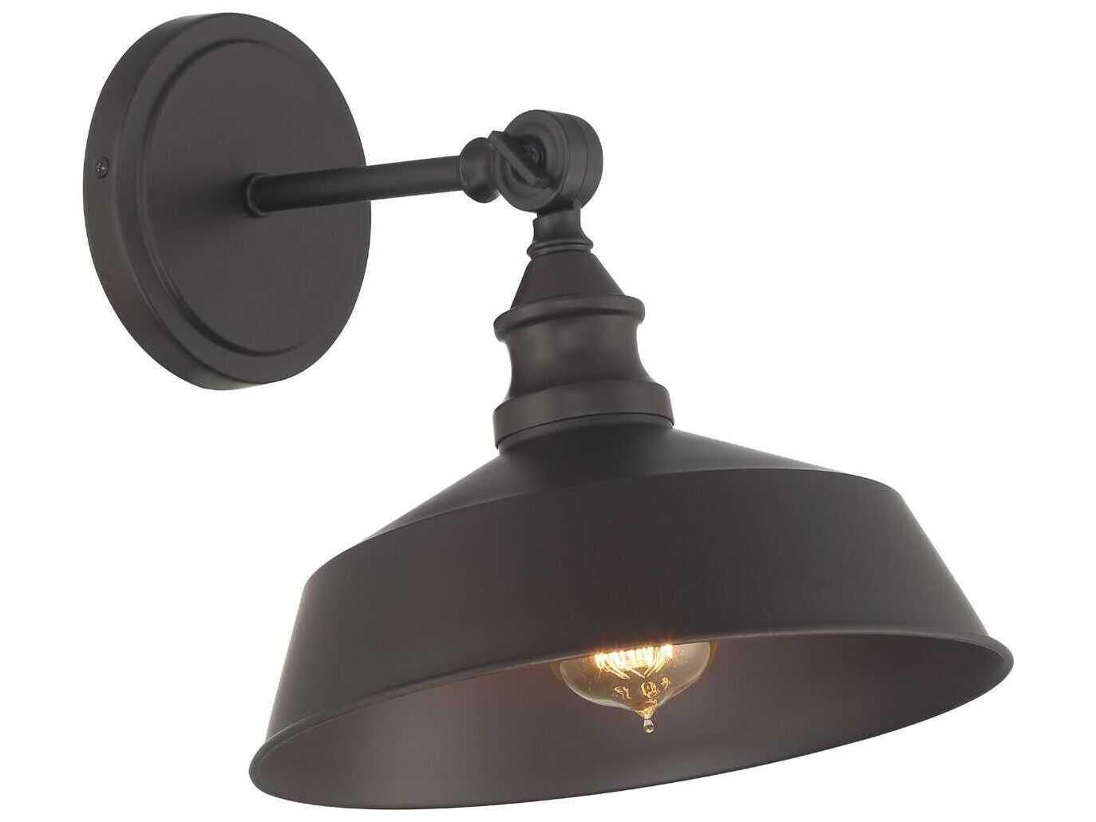 Savoy House Meridian 1-Light Oil Rubbed Bronze Wall Sconce