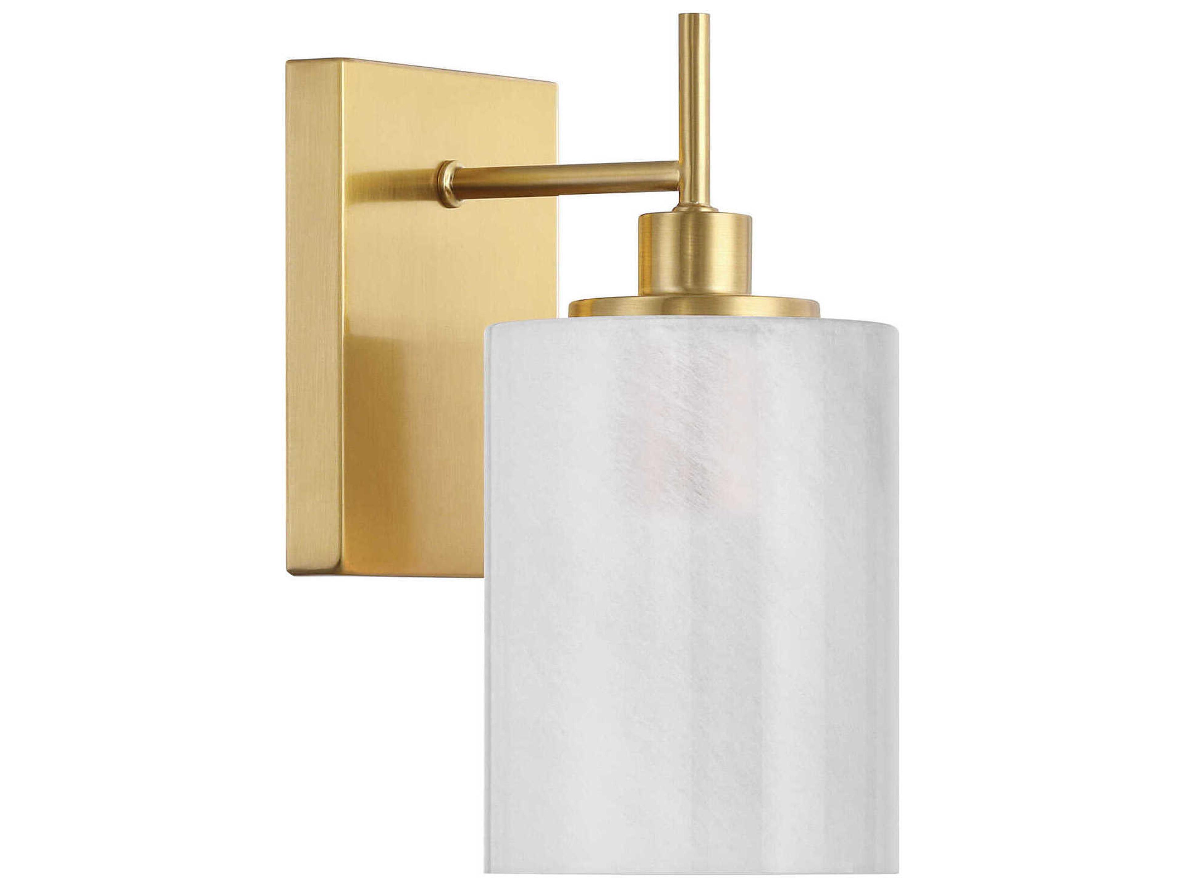 Savoy House Meridian 1-Light Natural Brass Wall Sconce