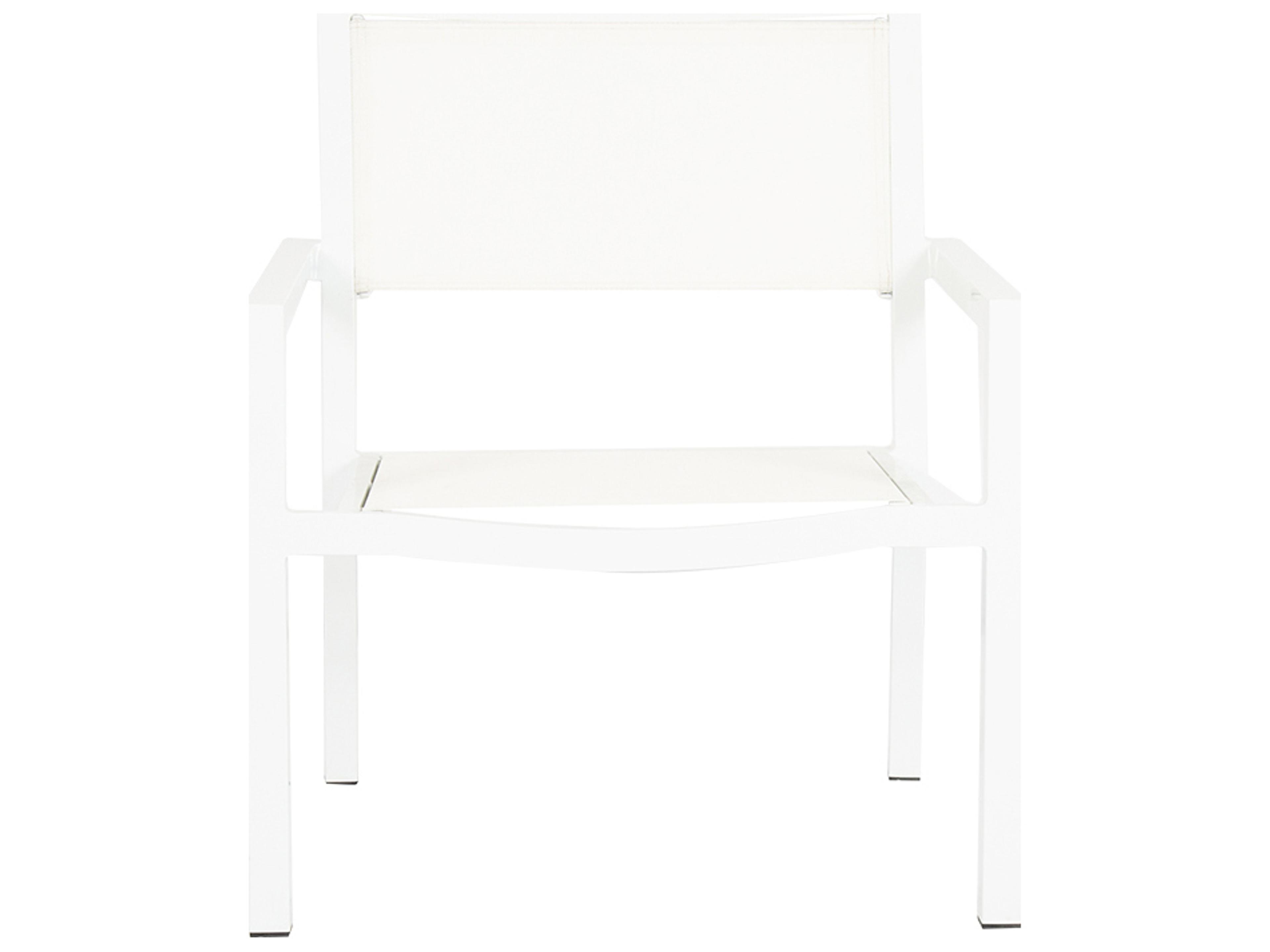 Sunset West Naples Sling Aluminum Stackable Outdoor Patio Lounge Chair